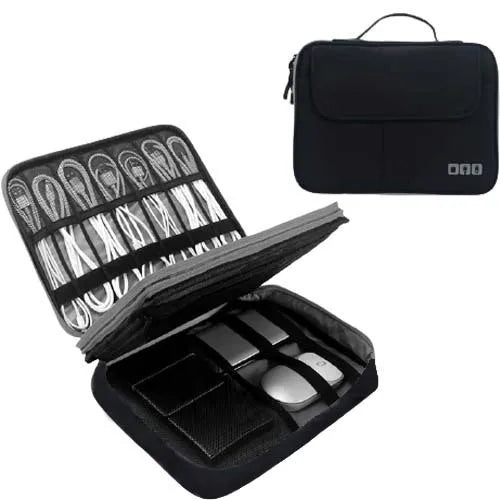 Stay Organized on the Go: Tech Travel Essential Gadget Organizer Bag