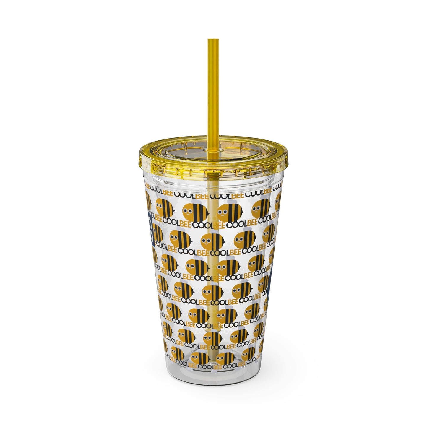 Aesthetic Insulated Tumbler with Straw – 16oz Travel Cup for Trendy Sipping