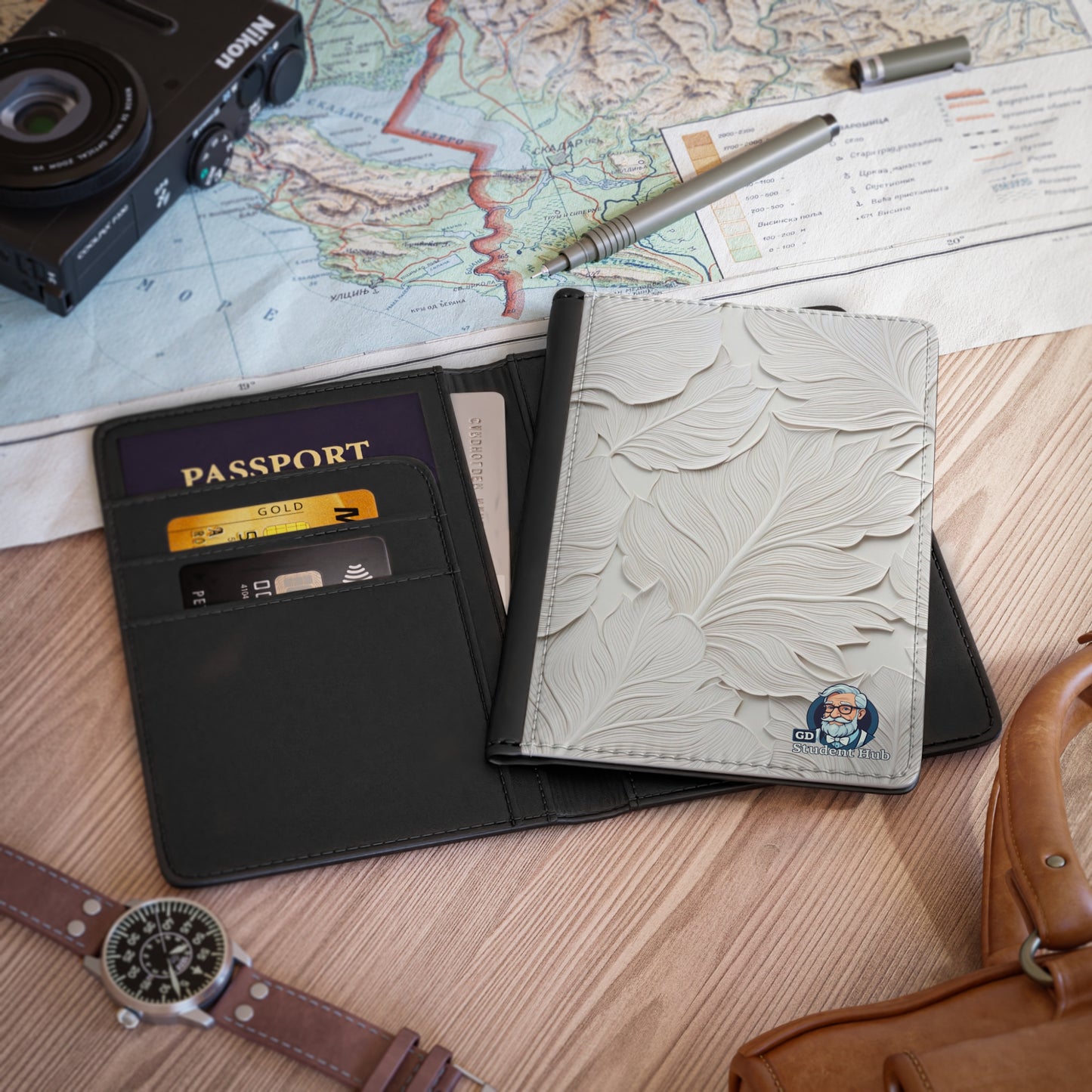 Jetsetter's Essential: Custom Passport Cover