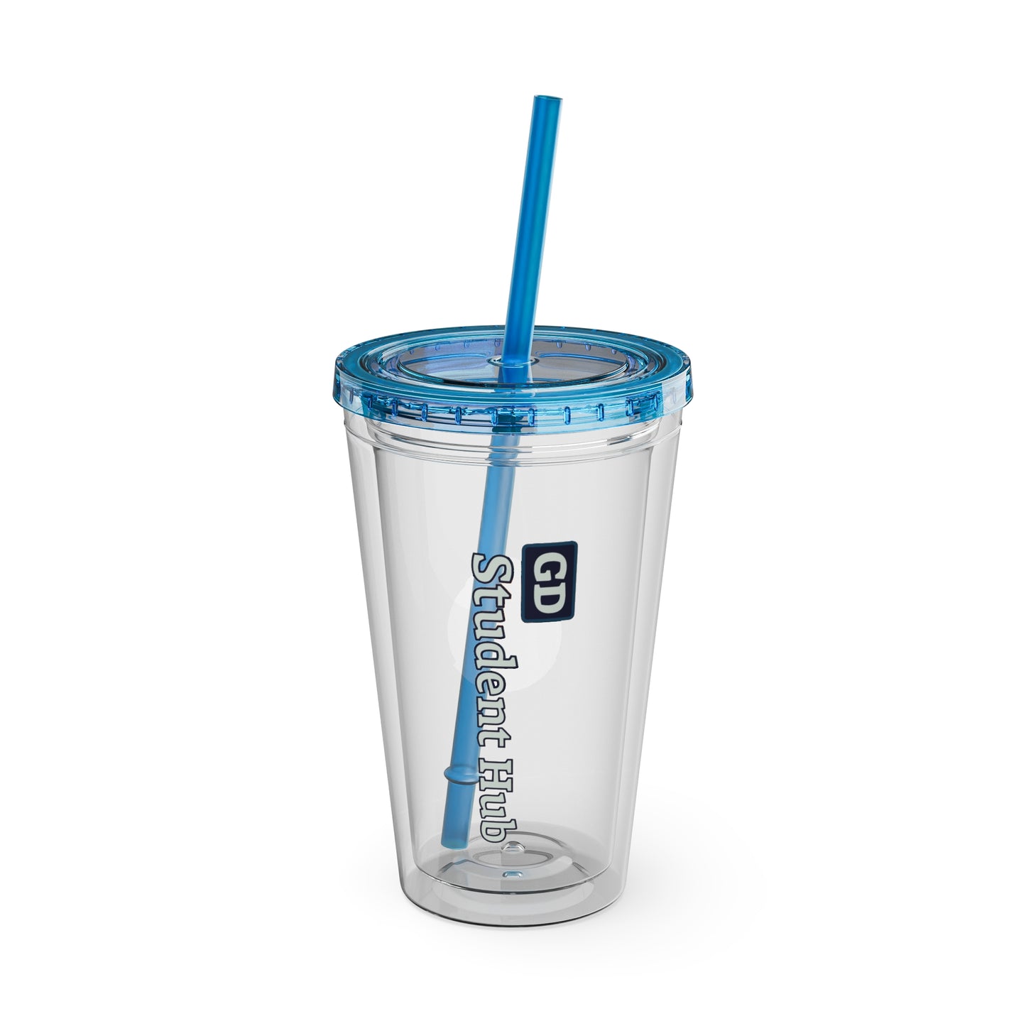 Aesthetic Insulated Tumbler with Straw – 16oz Travel Cup for Trendy Sipping