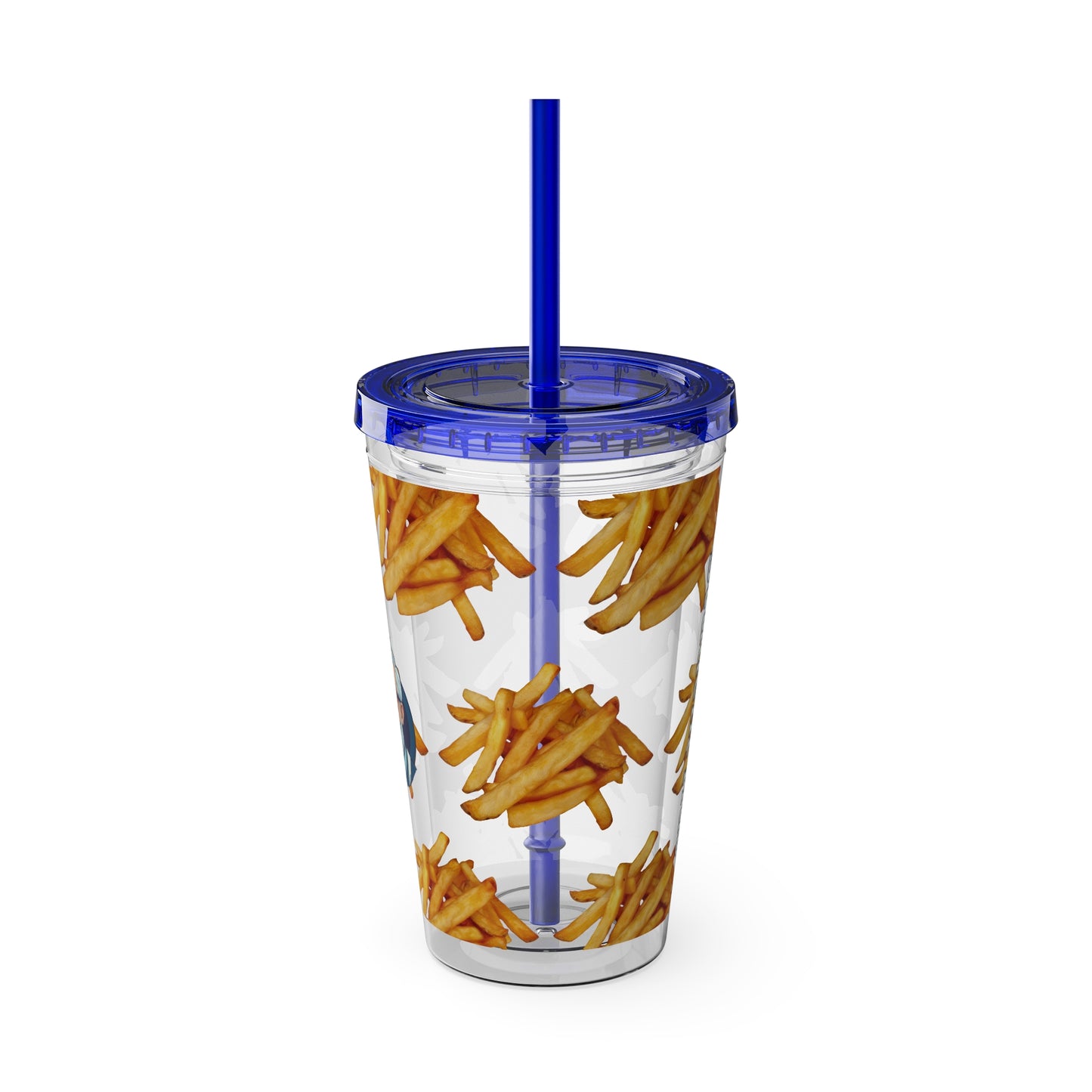 Aesthetic Insulated Tumbler with Straw – 16oz Travel Cup for Trendy Sipping