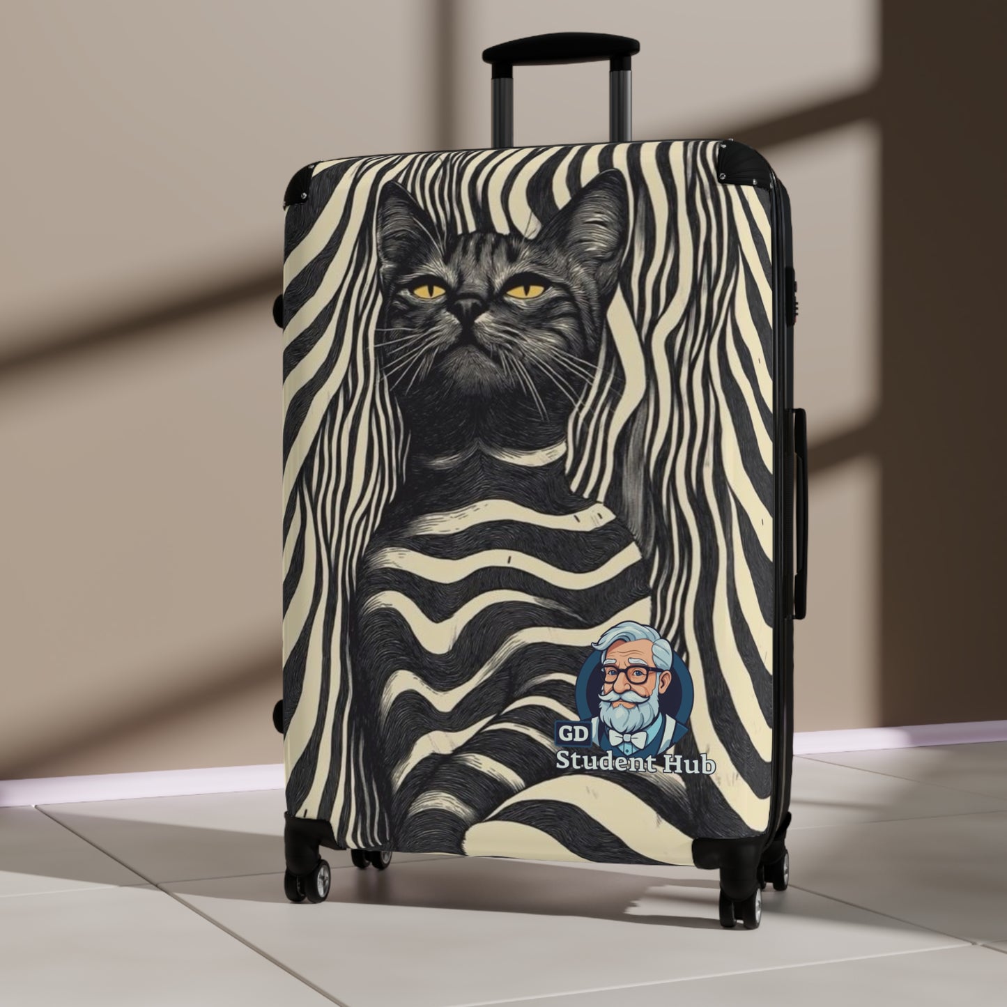 Travel in Style: Custom Hard-Shell Suitcase
