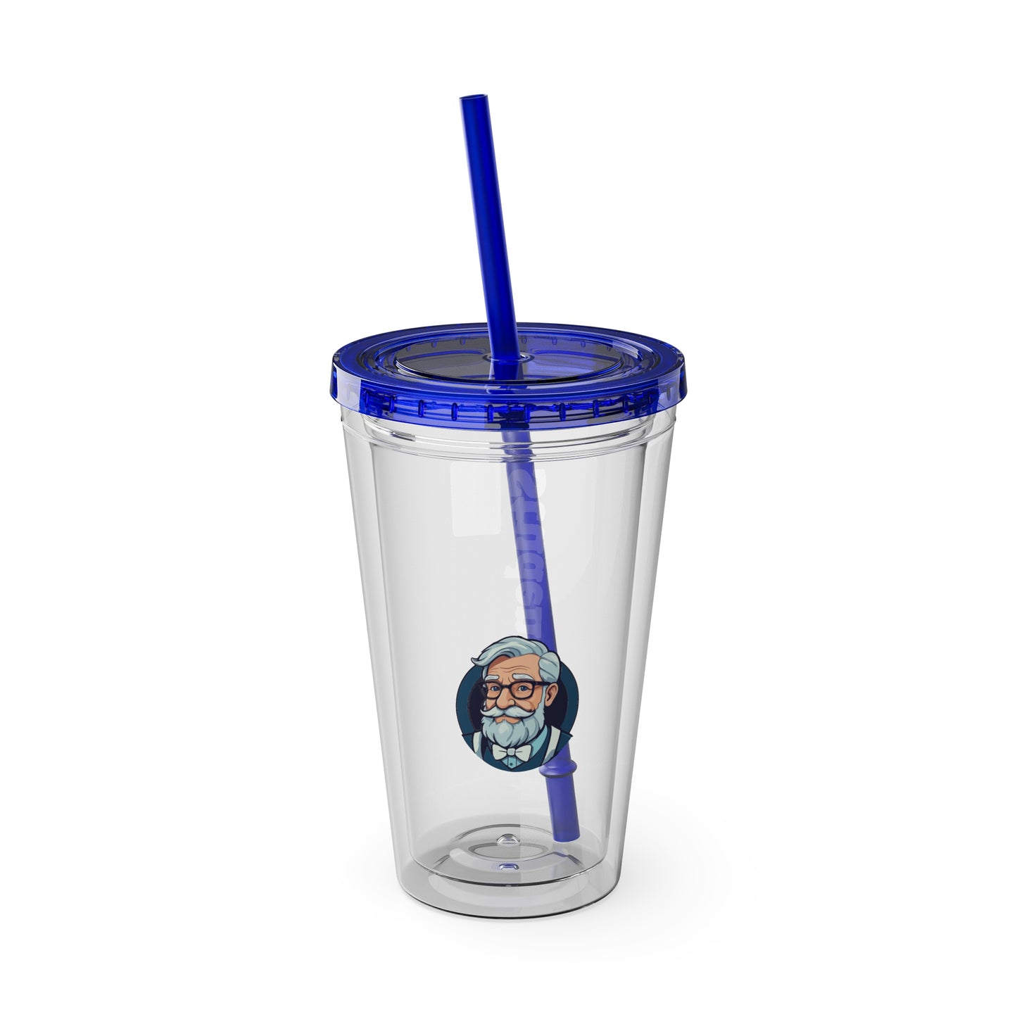 Aesthetic Insulated Tumbler with Straw – 16oz Travel Cup for Trendy Sipping