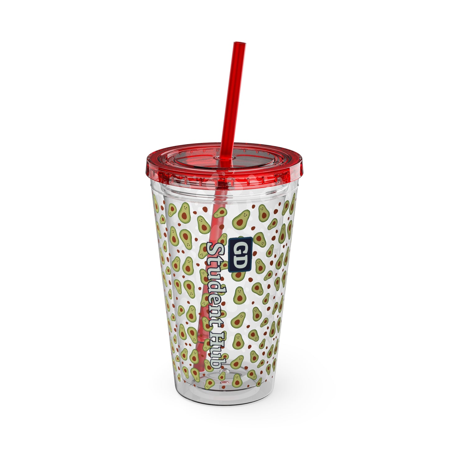 Aesthetic Insulated Tumbler with Straw – 16oz Travel Cup for Trendy Sipping