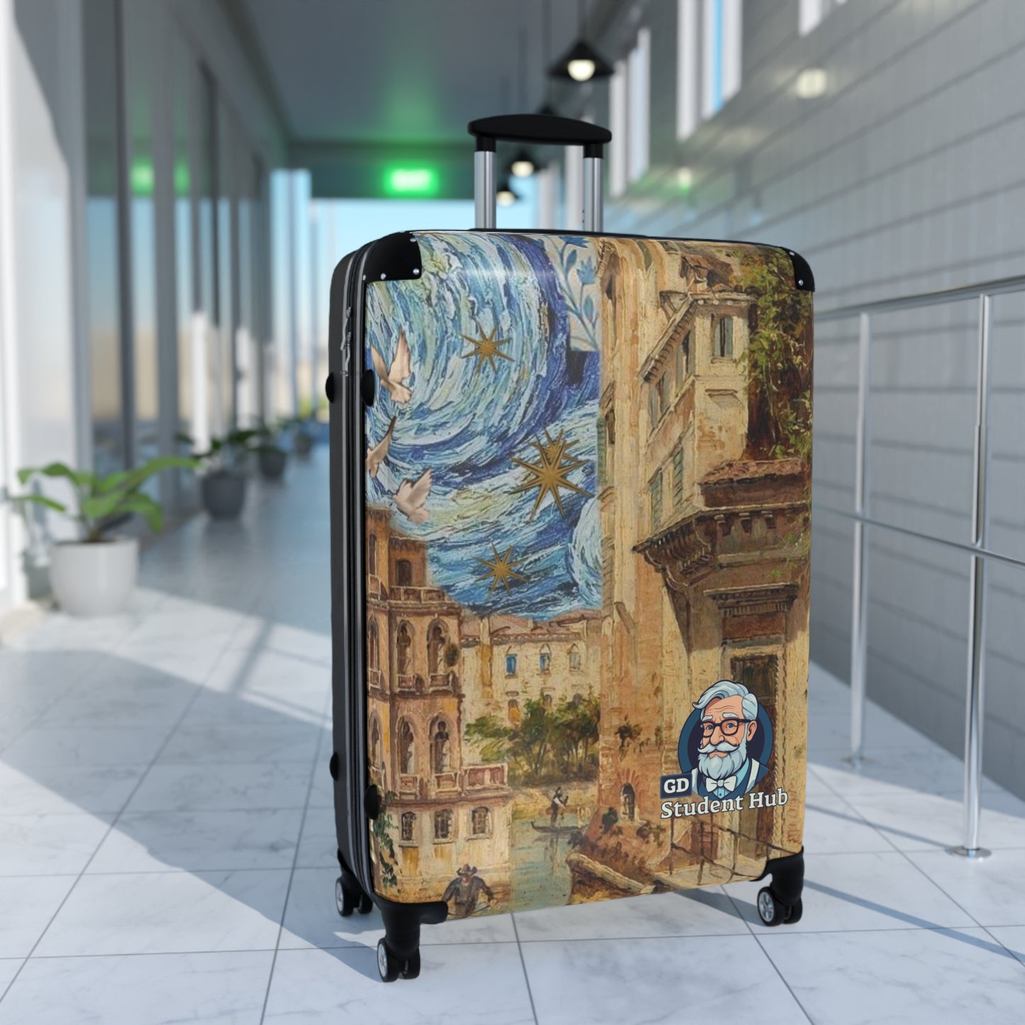 Travel in Style: Custom Hard-Shell Suitcase