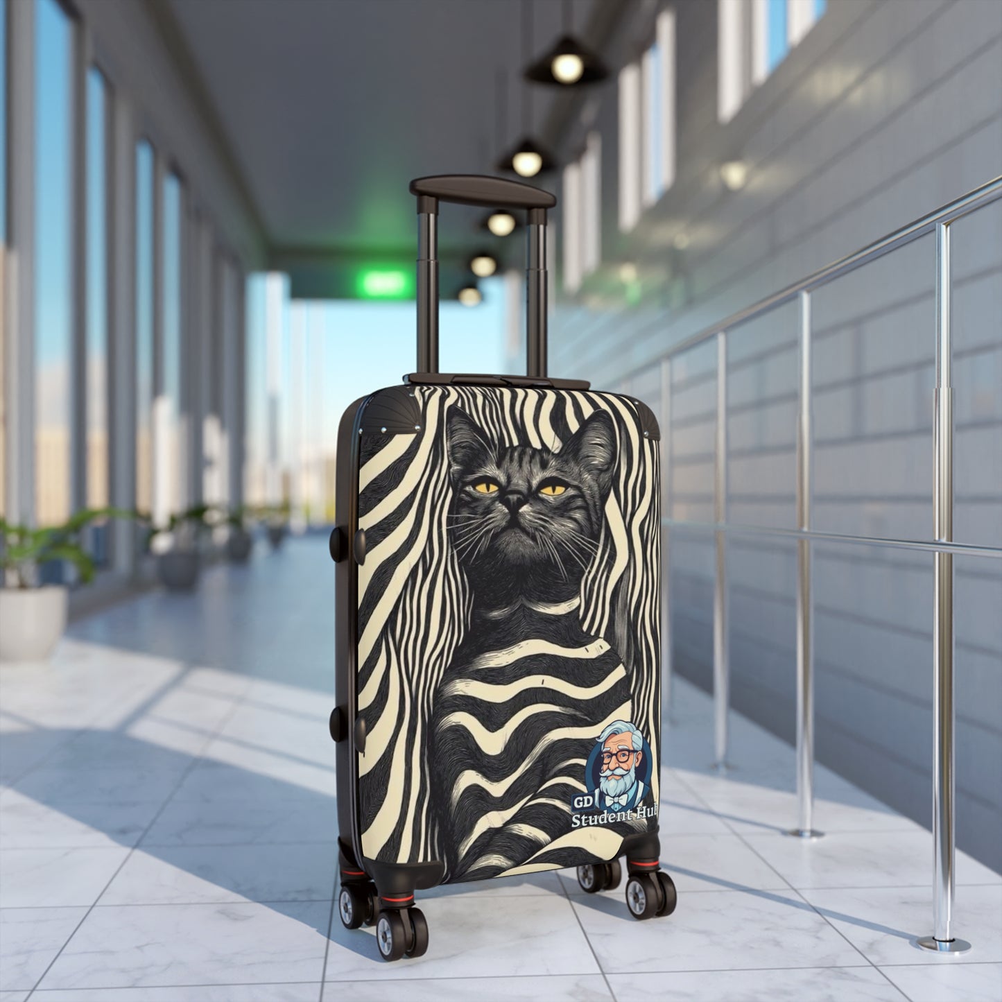 Travel in Style: Custom Hard-Shell Suitcase