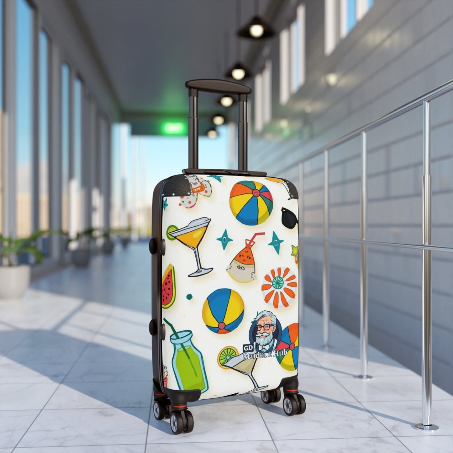 Travel in Style: Custom Hard-Shell Suitcase