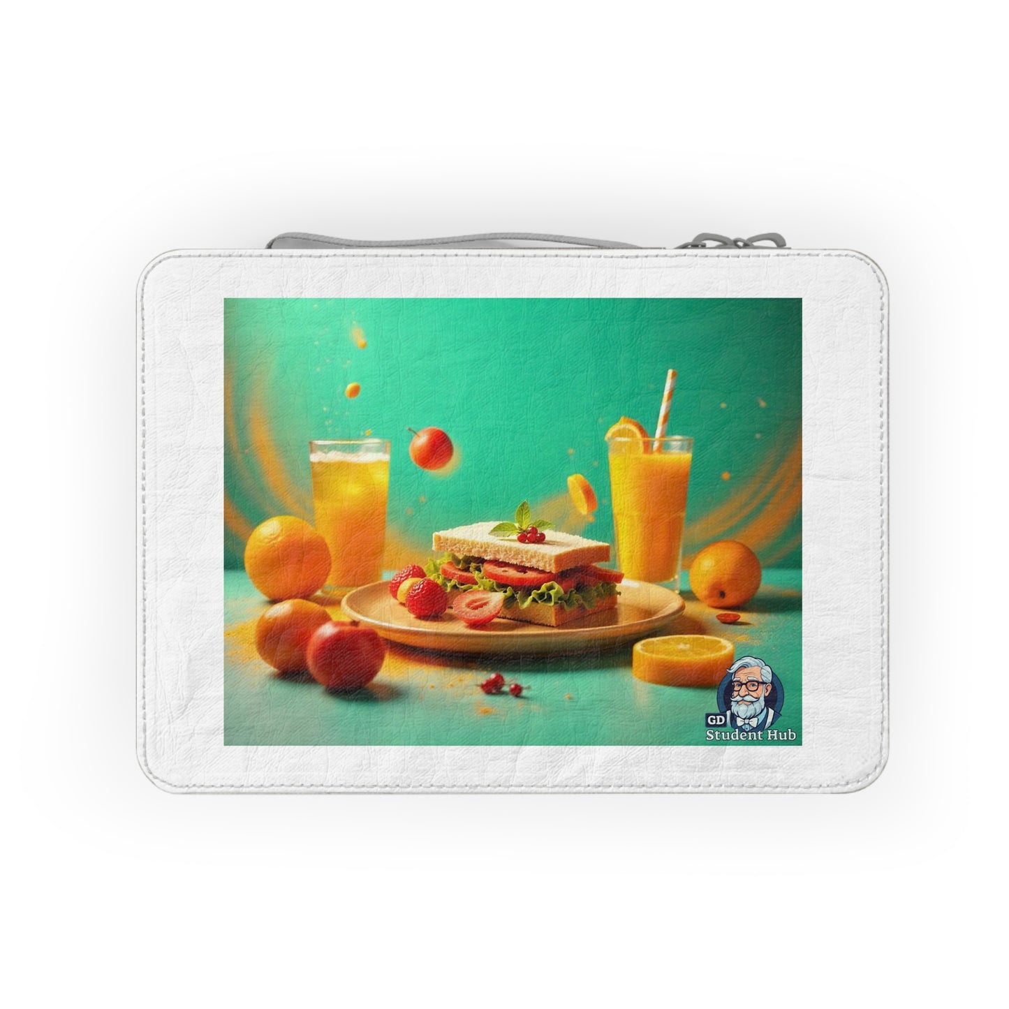 Eco-Chic: Custom Paper Lunch Bag
