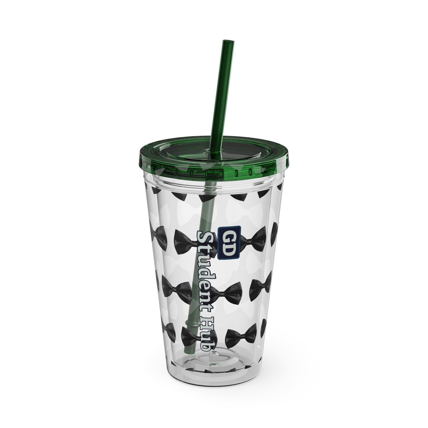 Aesthetic Insulated Tumbler with Straw – 16oz Travel Cup for Trendy Sipping