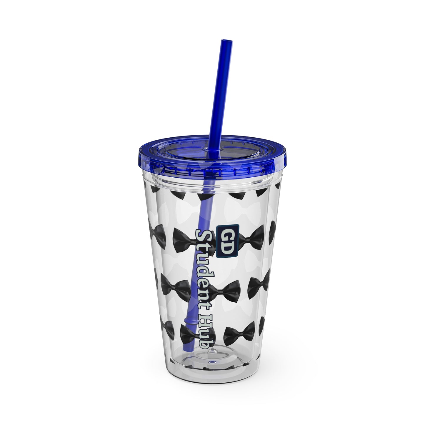 Aesthetic Insulated Tumbler with Straw – 16oz Travel Cup for Trendy Sipping