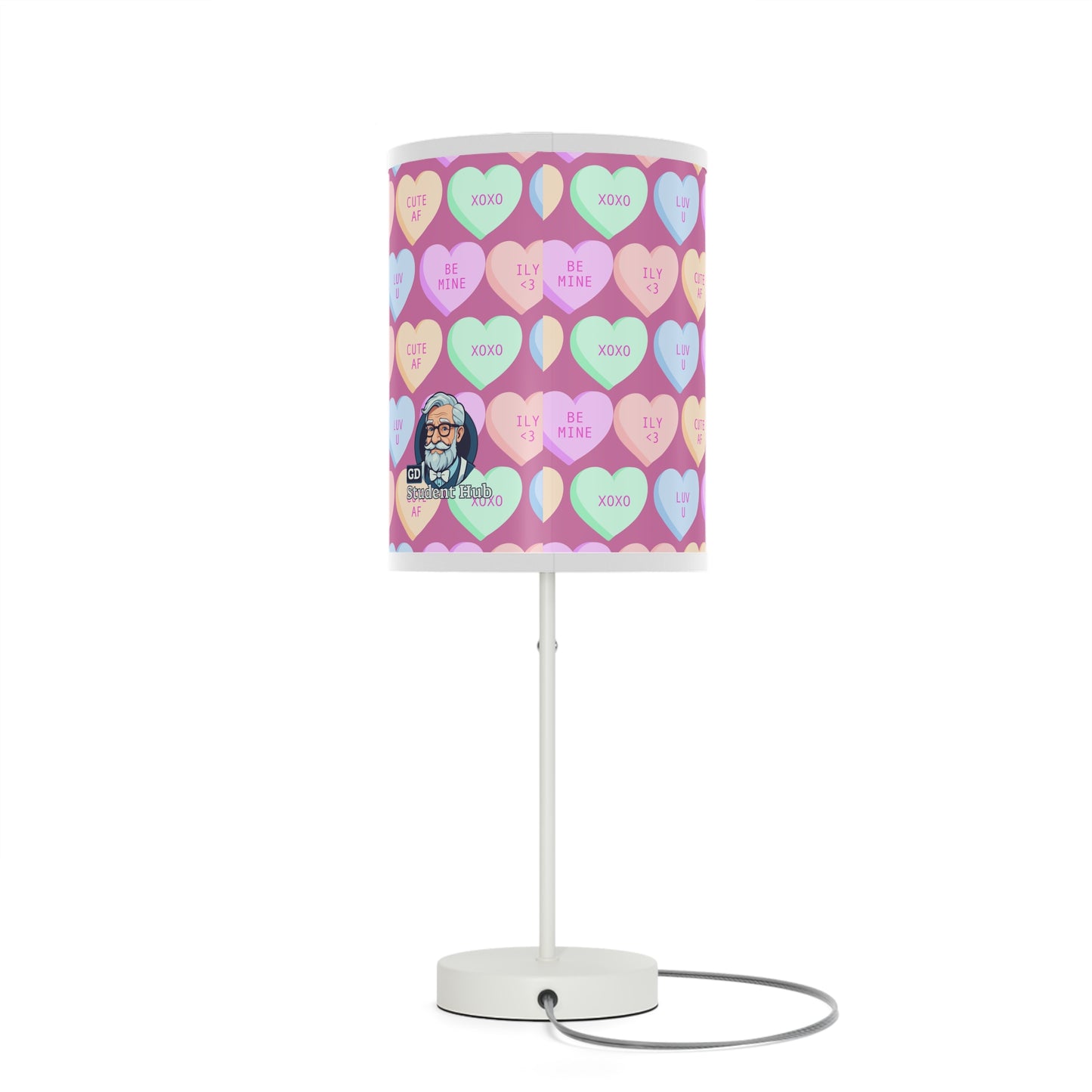 GlowUp Table Lamp | Aesthetic Room Light with Custom Shade