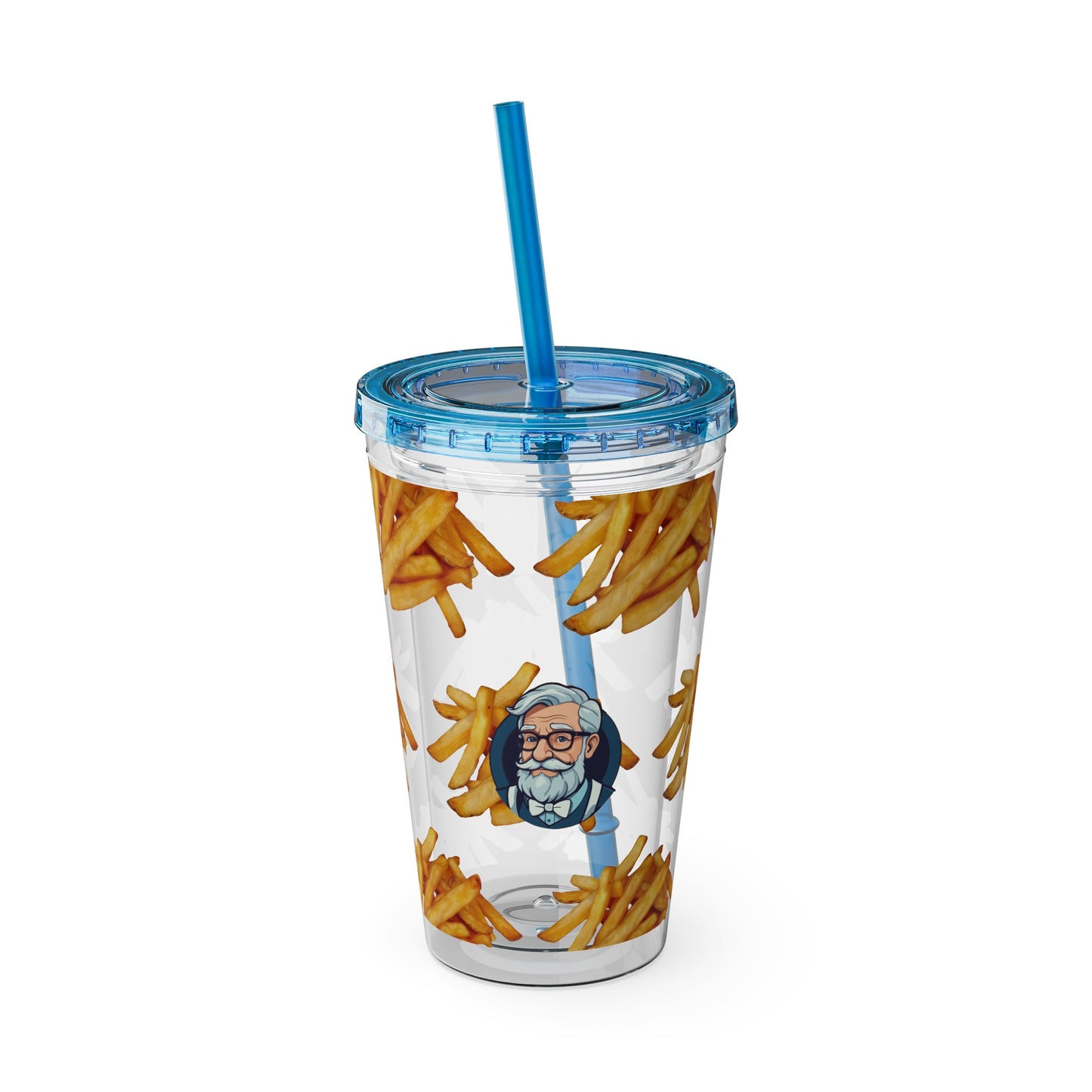 Aesthetic Insulated Tumbler with Straw – 16oz Travel Cup for Trendy Sipping