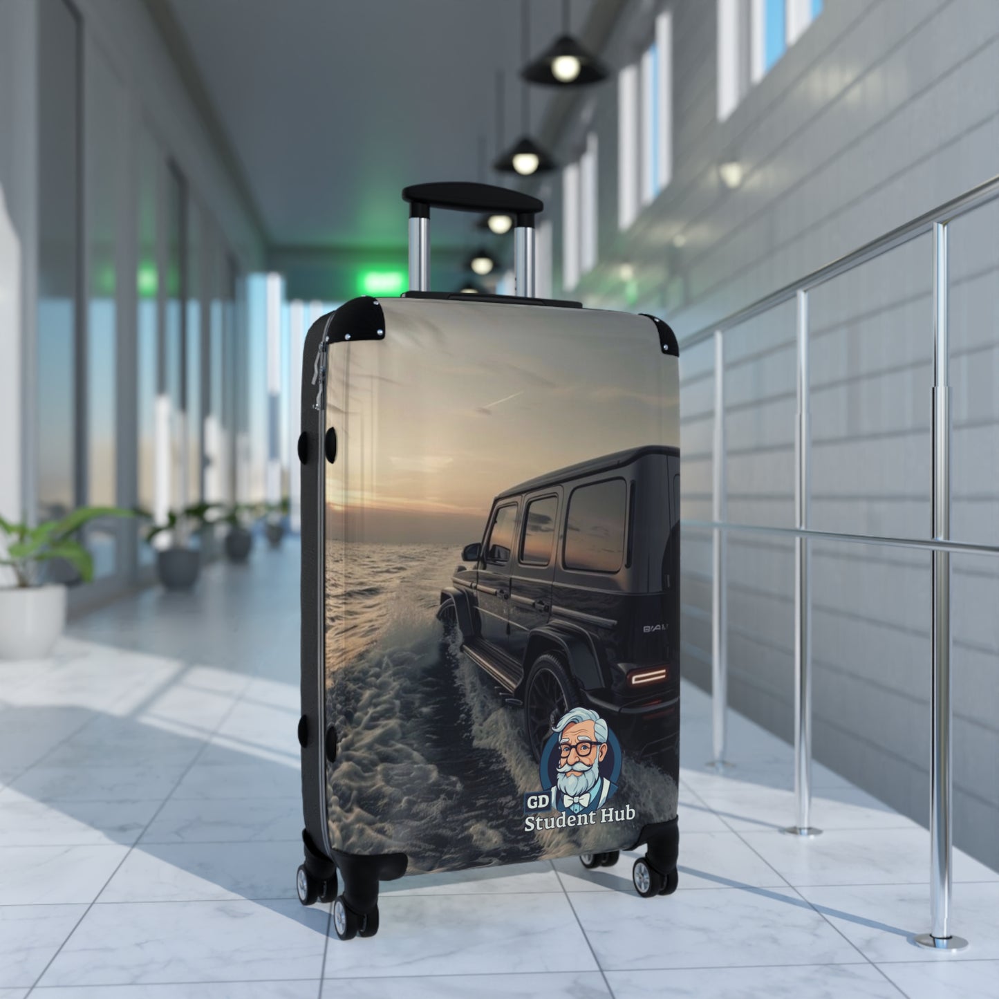 Travel in Style: Custom Hard-Shell Suitcase