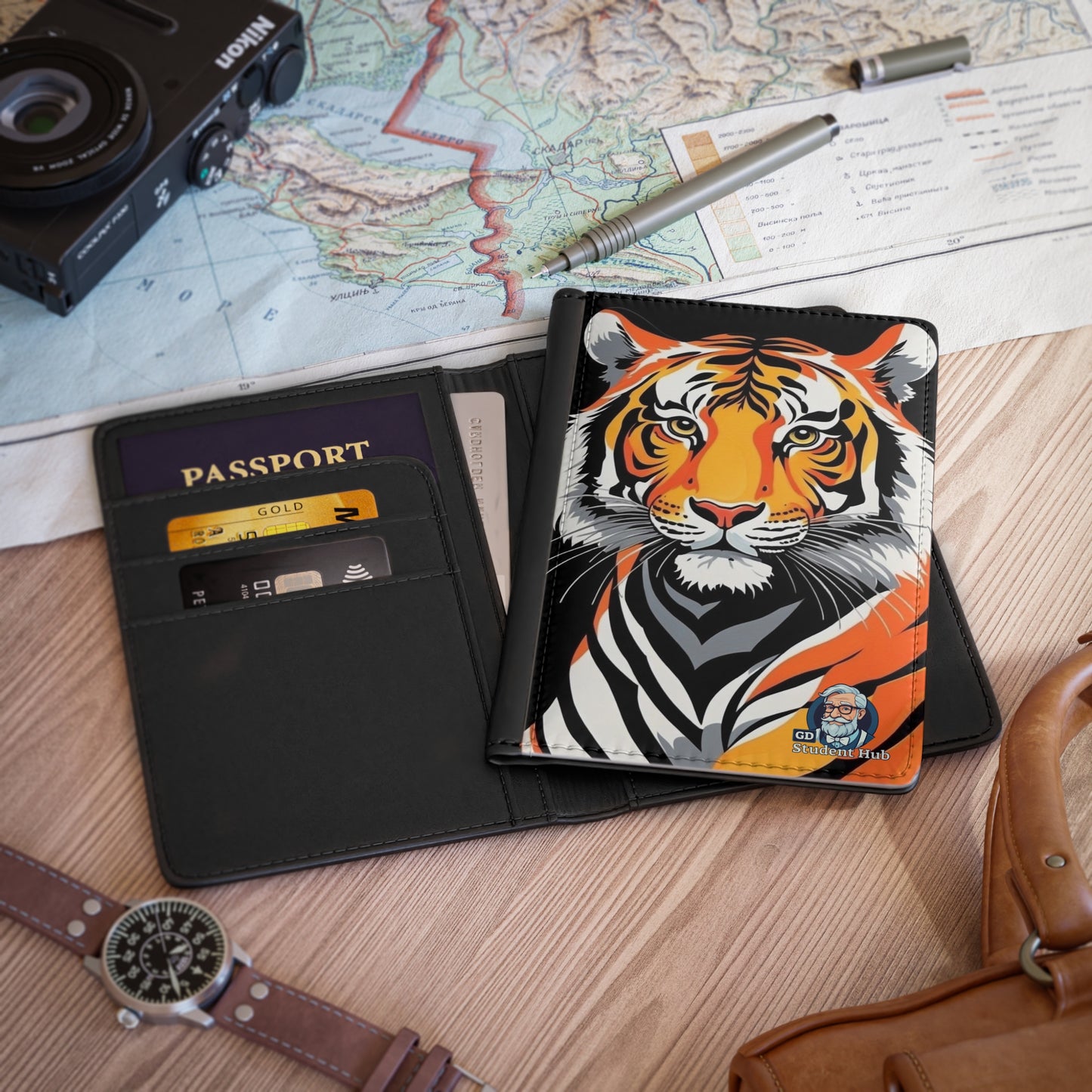 Jetsetter's Essential: Custom Passport Cover