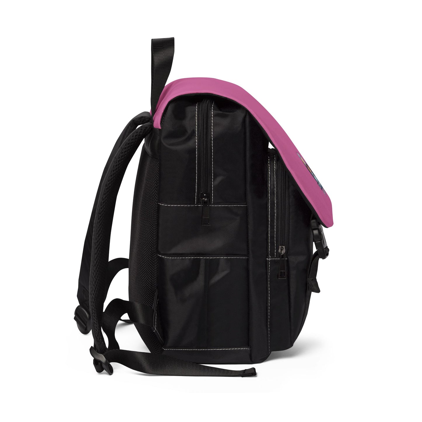 Unisex Casual Flap Backpack for Everyday Adventures