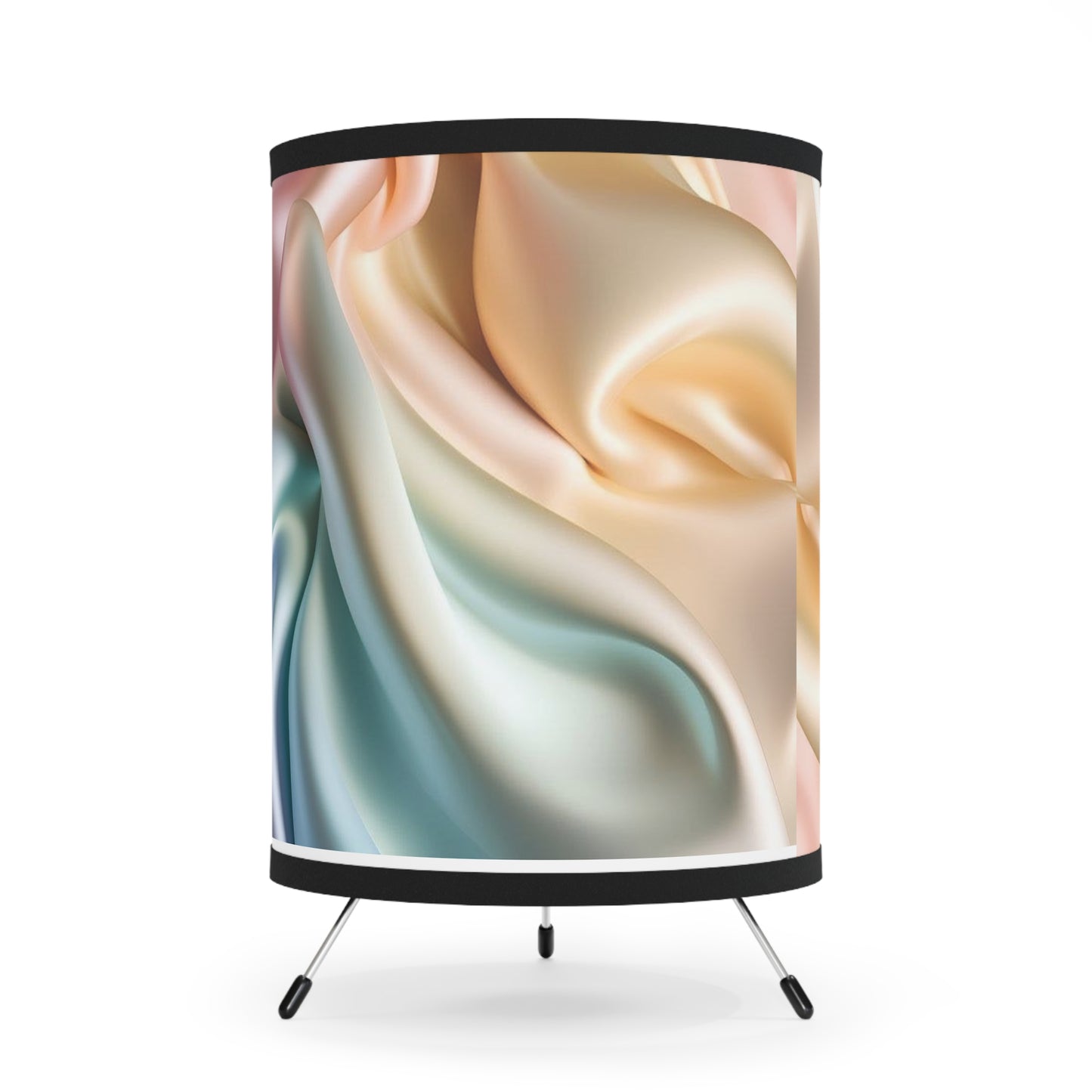 VibeGlow Tripod Lamp | Aesthetic Room Lighting with Custom Shade
