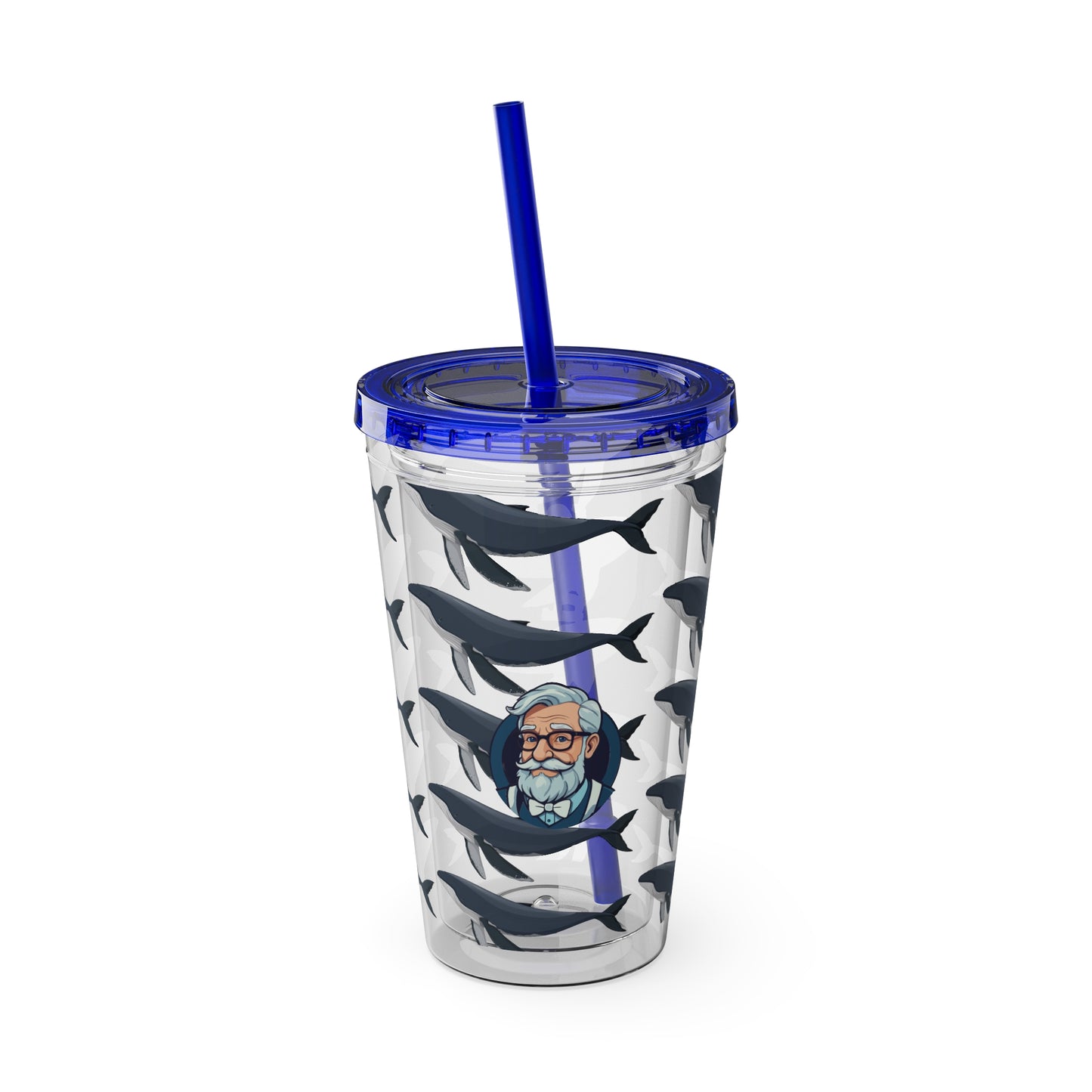 Aesthetic Insulated Tumbler with Straw – 16oz Travel Cup for Trendy Sipping