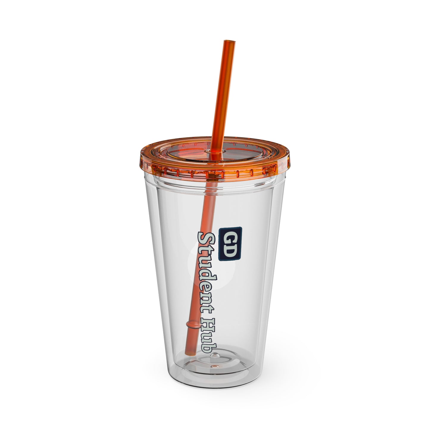 Aesthetic Insulated Tumbler with Straw – 16oz Travel Cup for Trendy Sipping