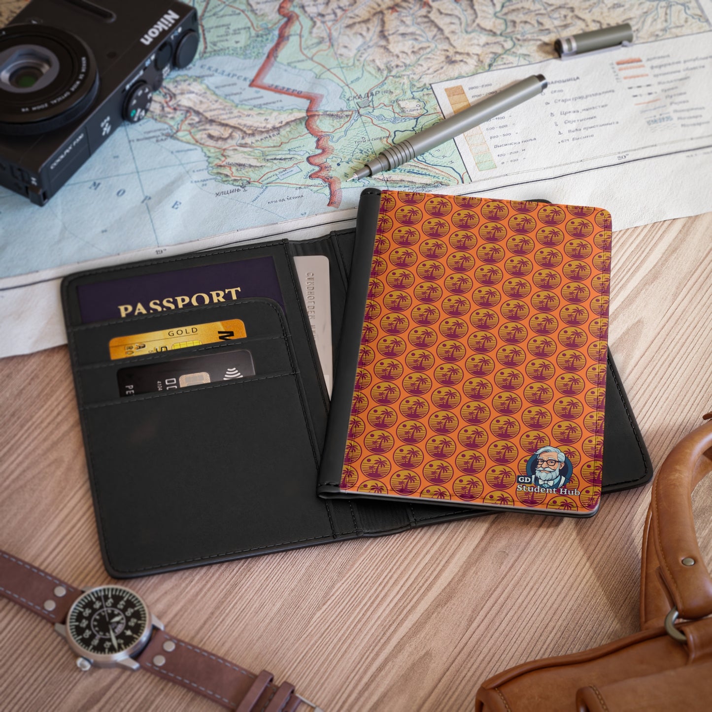 Jetsetter's Essential: Custom Passport Cover