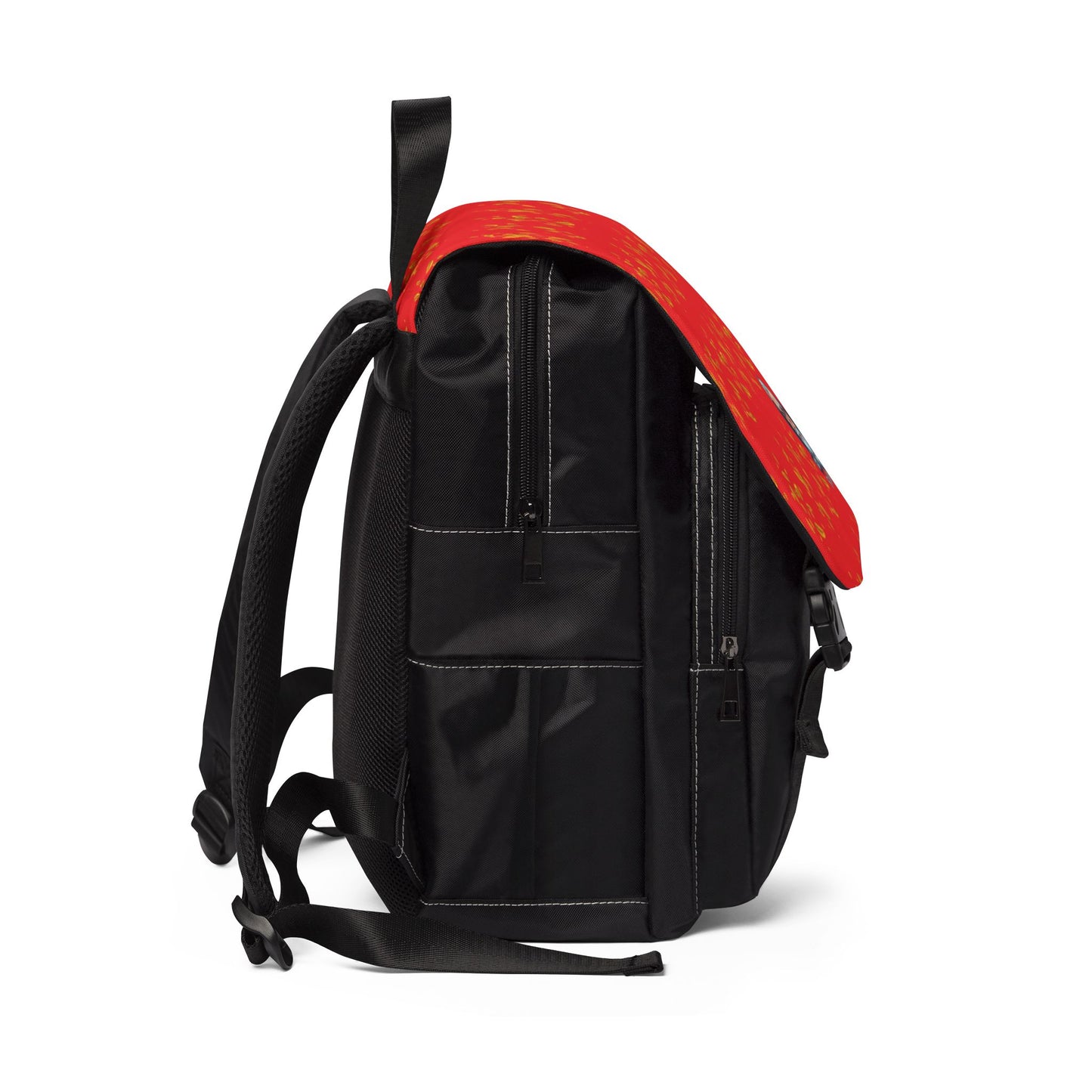 Unisex Casual Flap Backpack for Everyday Adventures