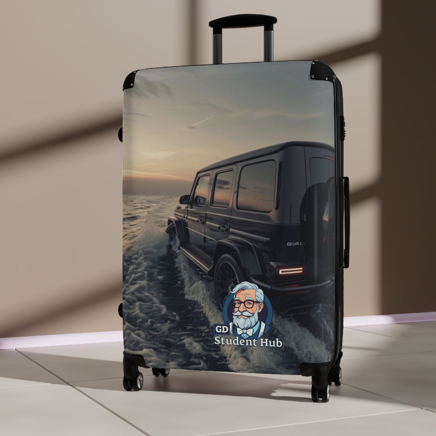 Travel in Style: Custom Hard-Shell Suitcase