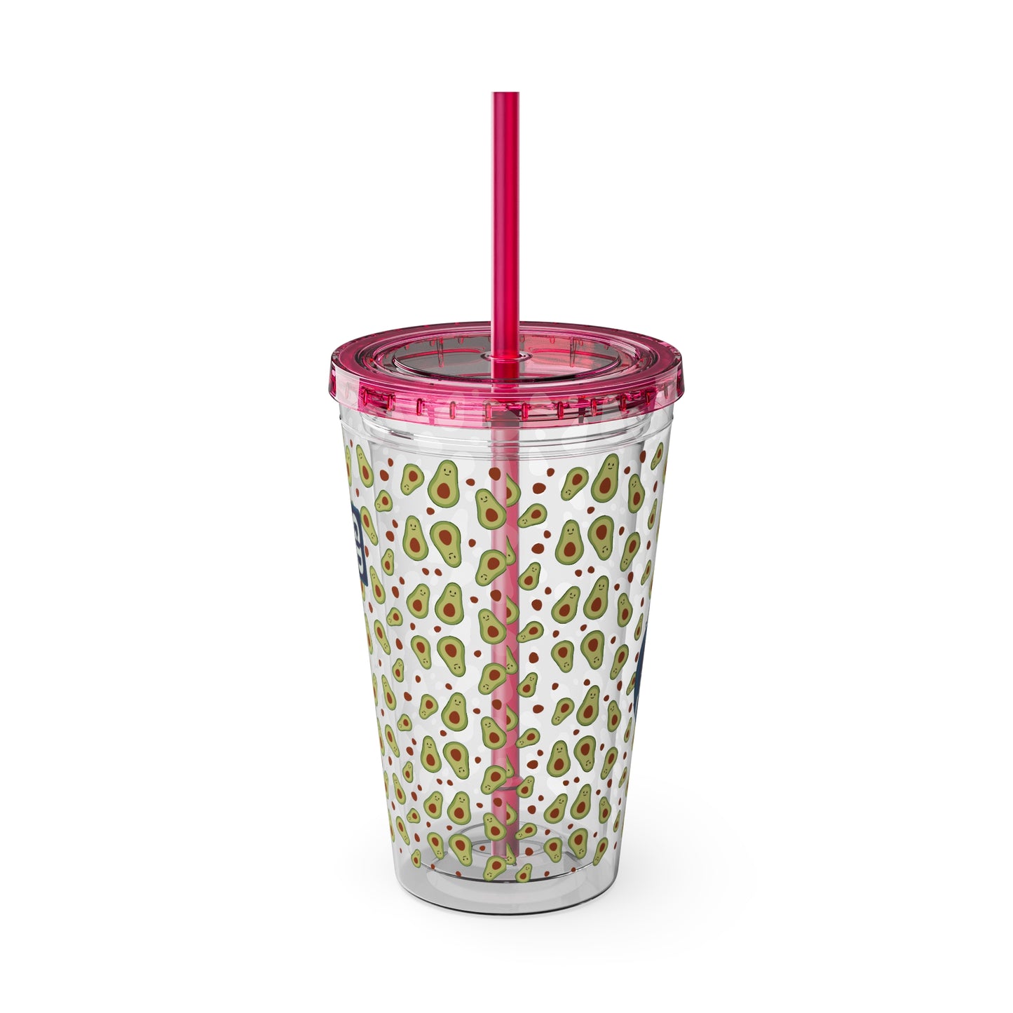 Aesthetic Insulated Tumbler with Straw – 16oz Travel Cup for Trendy Sipping