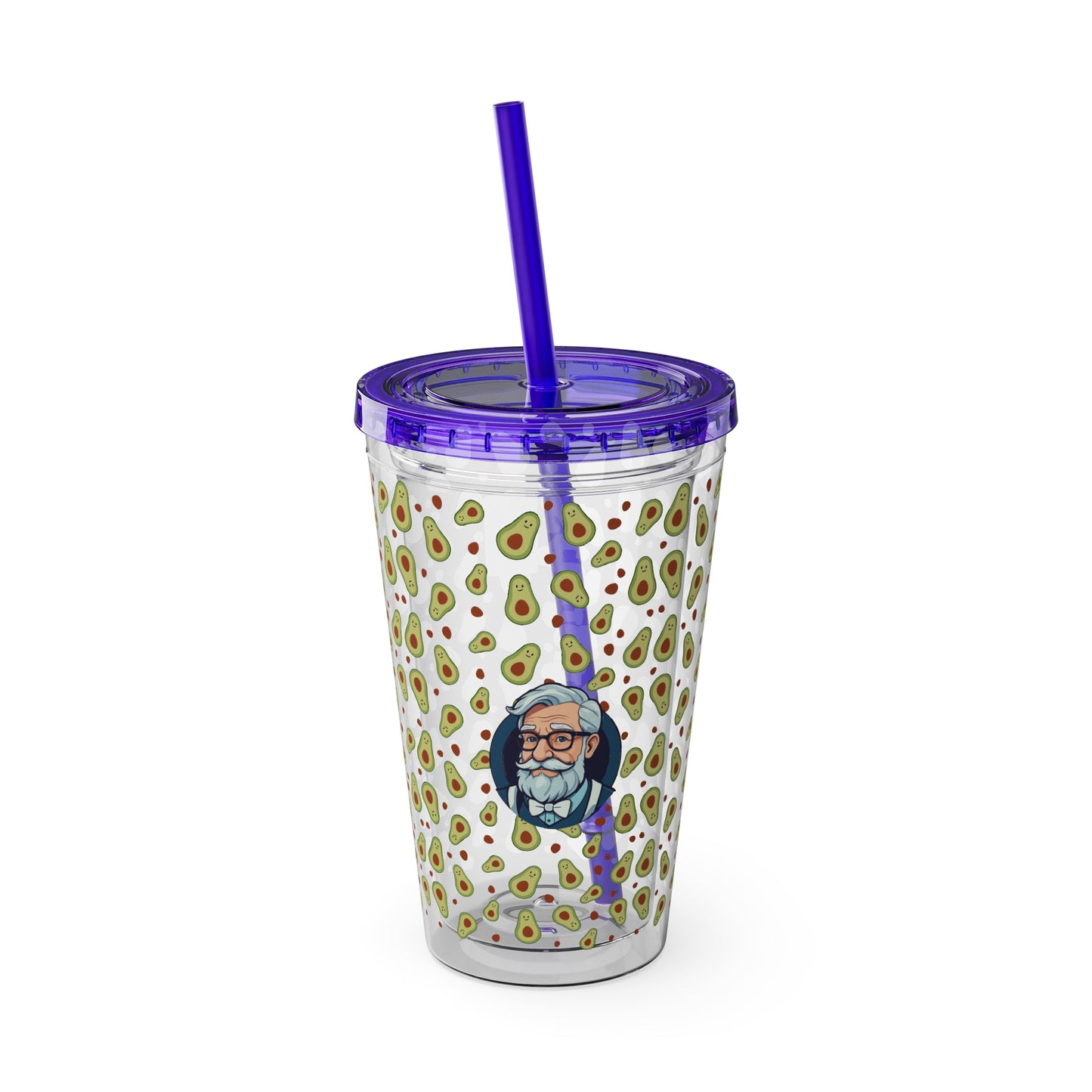 Aesthetic Insulated Tumbler with Straw – 16oz Travel Cup for Trendy Sipping