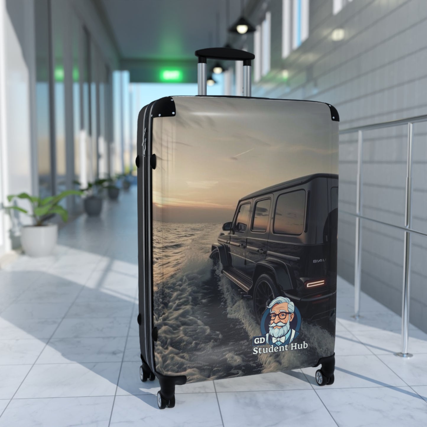 Travel in Style: Custom Hard-Shell Suitcase