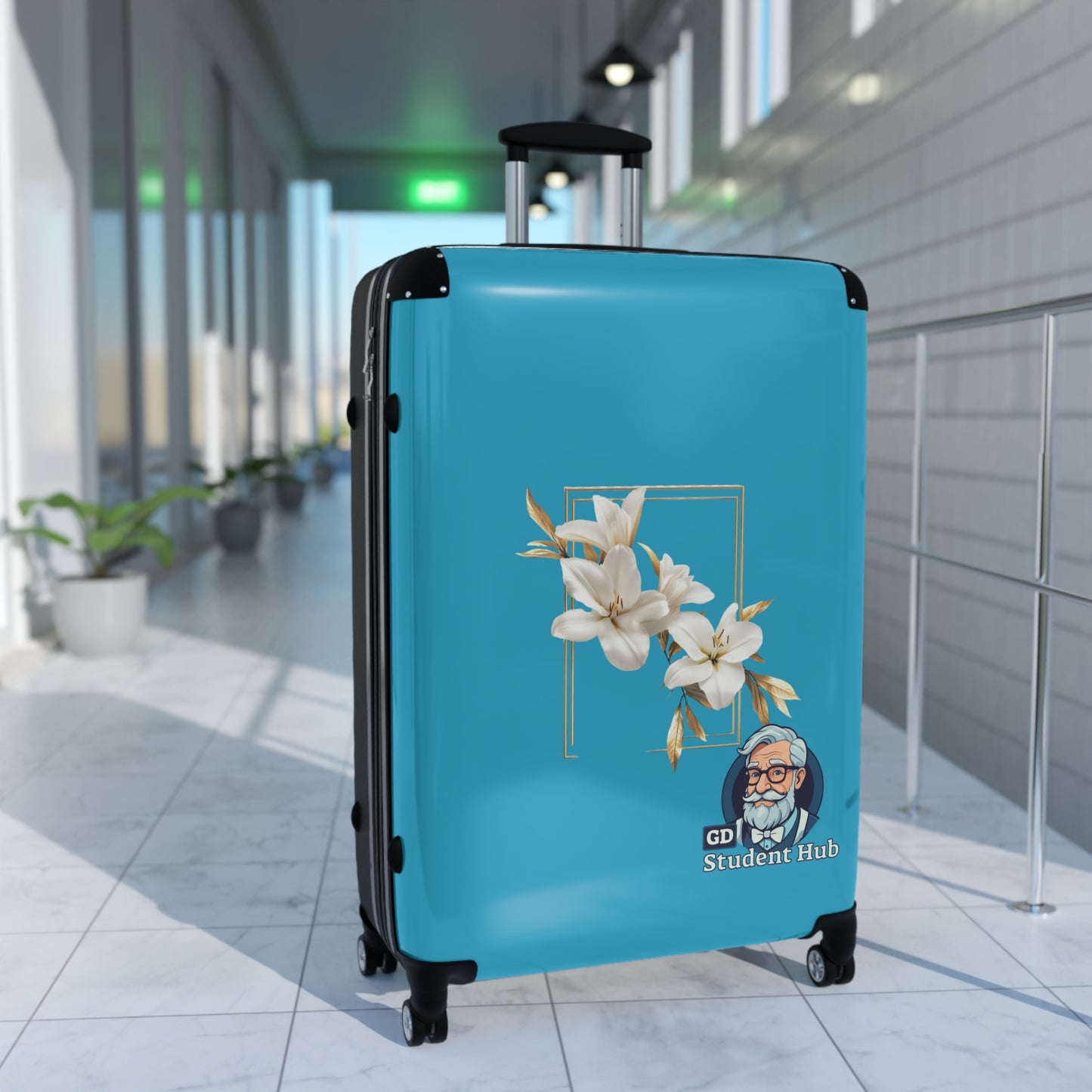 Travel in Style: Custom Hard-Shell Suitcase