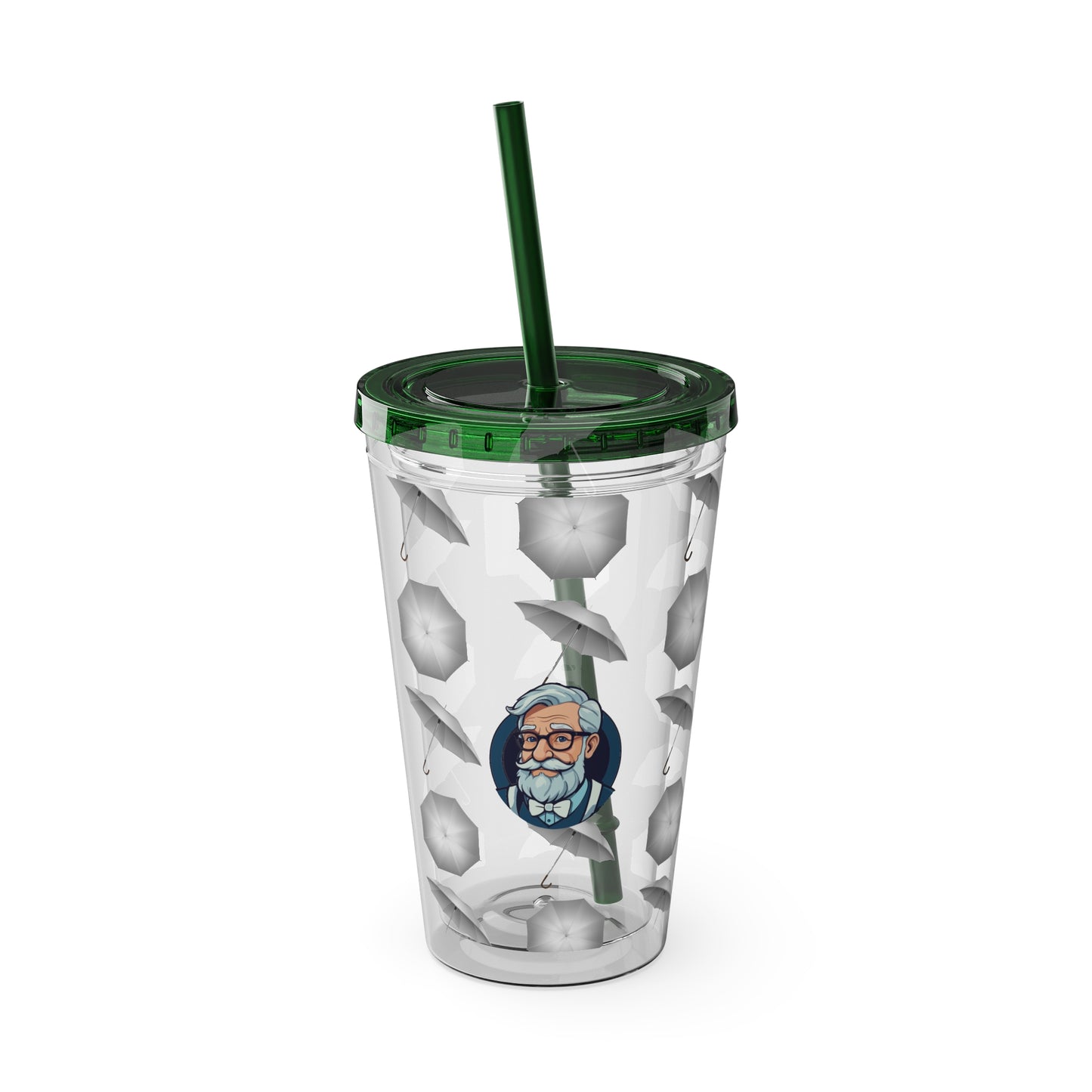Aesthetic Insulated Tumbler with Straw – 16oz Travel Cup for Trendy Sipping