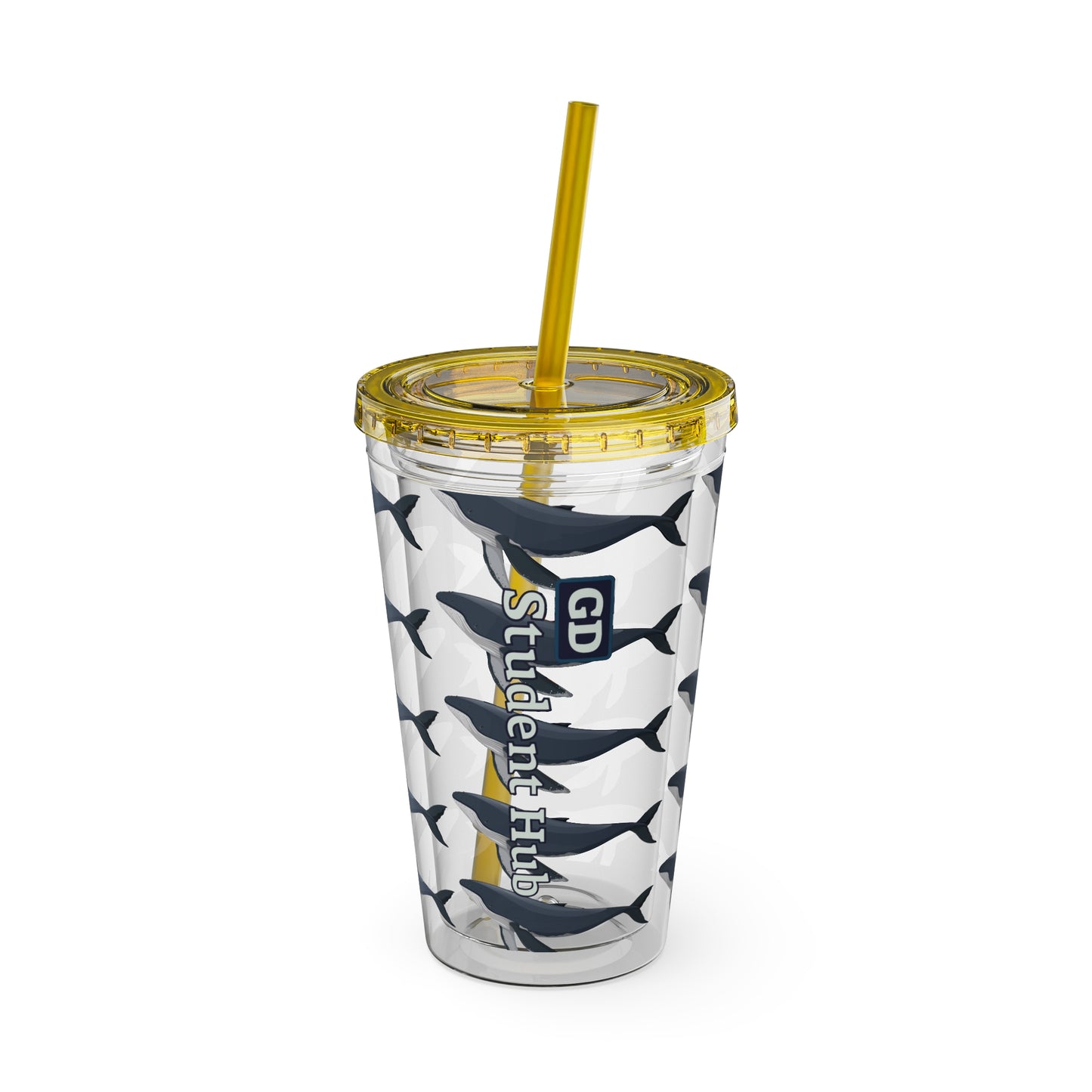 Aesthetic Insulated Tumbler with Straw – 16oz Travel Cup for Trendy Sipping