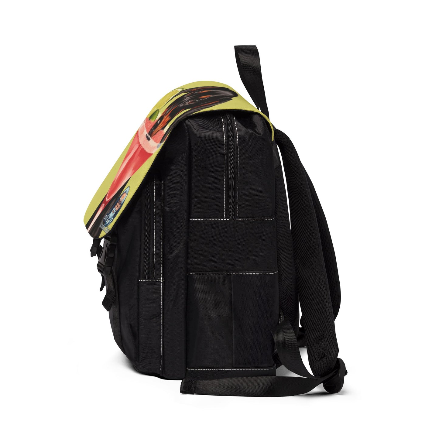 Unisex Casual Flap Backpack for Everyday Adventures