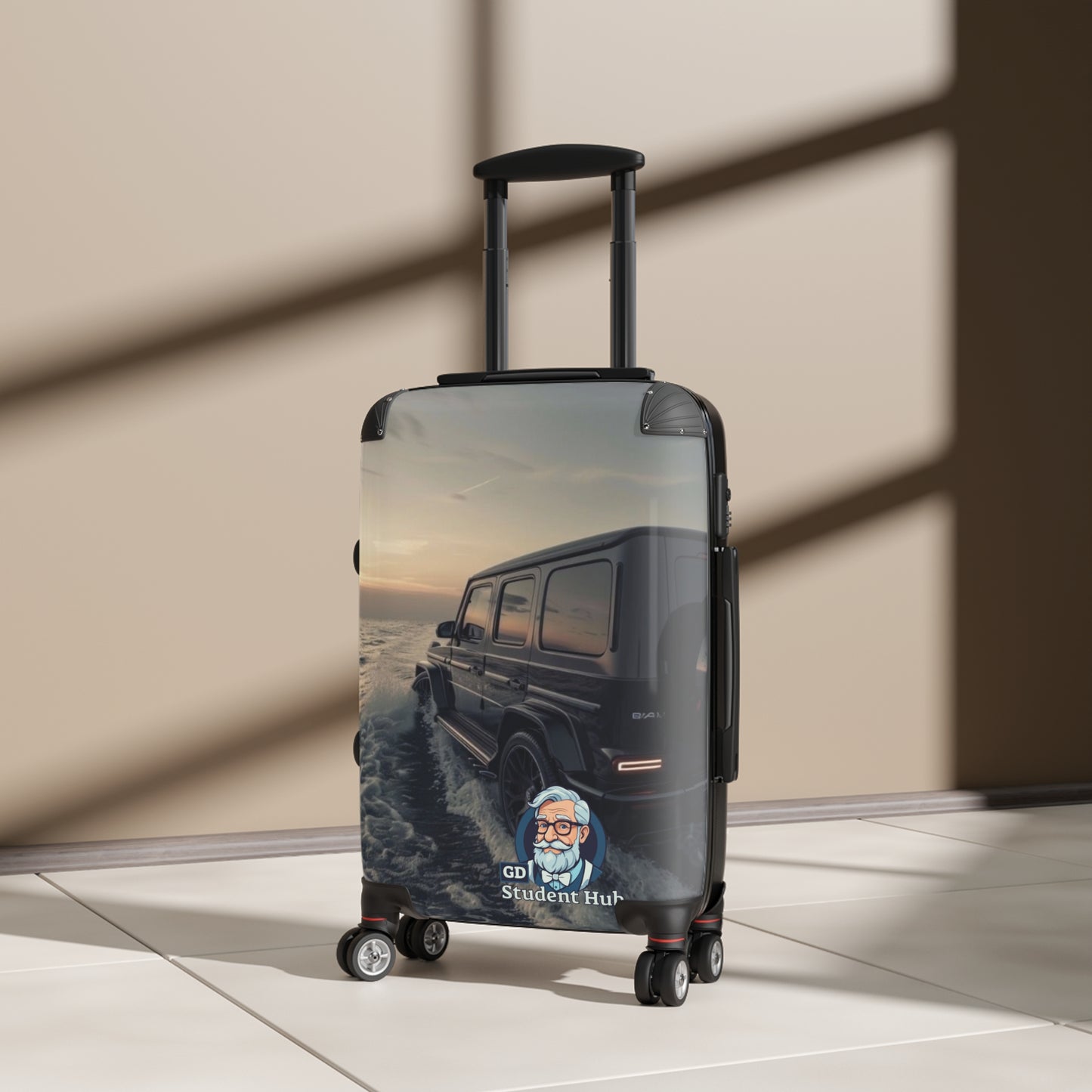 Travel in Style: Custom Hard-Shell Suitcase