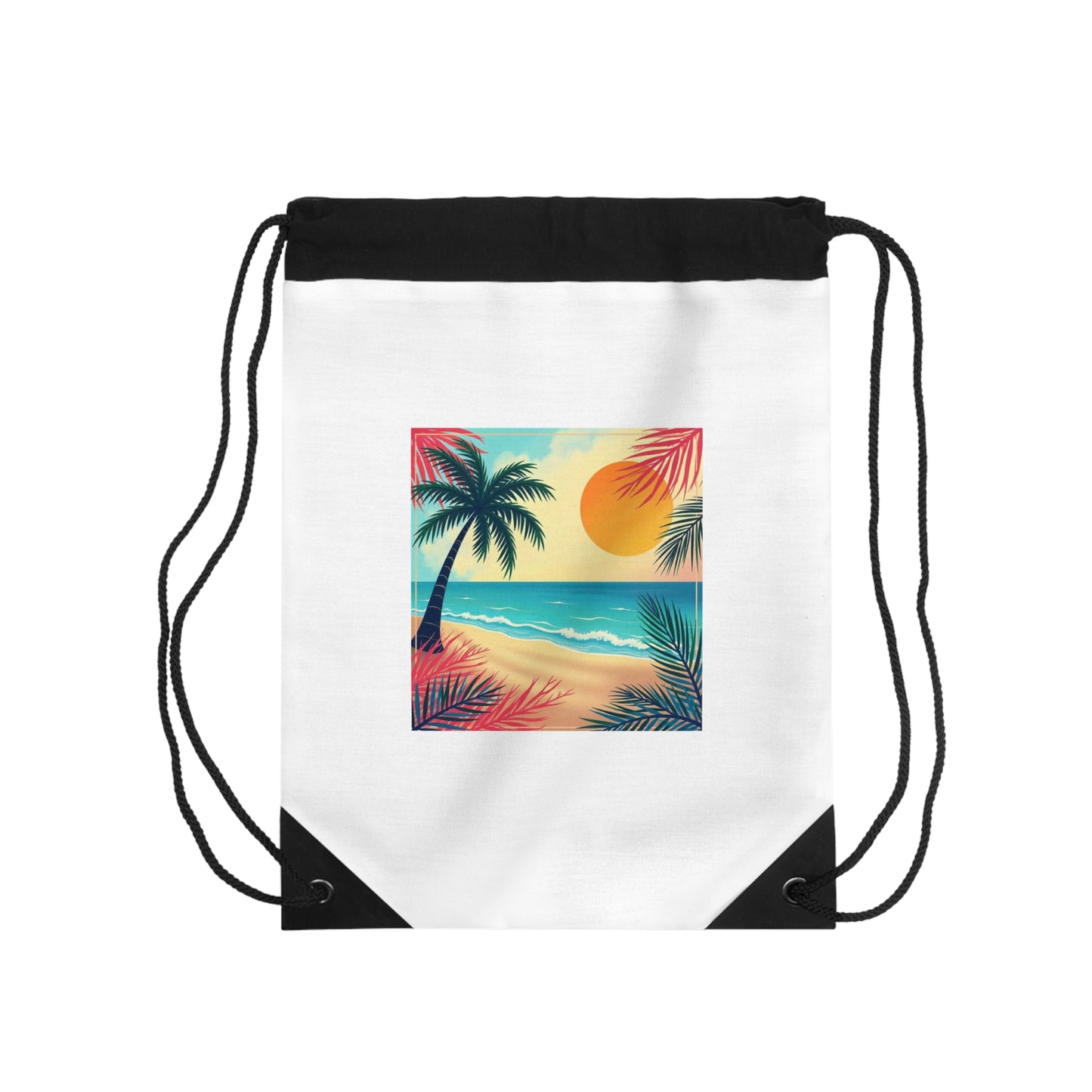 Trendy Drawstring Bag for Gym, Beach & Everyday Adventures