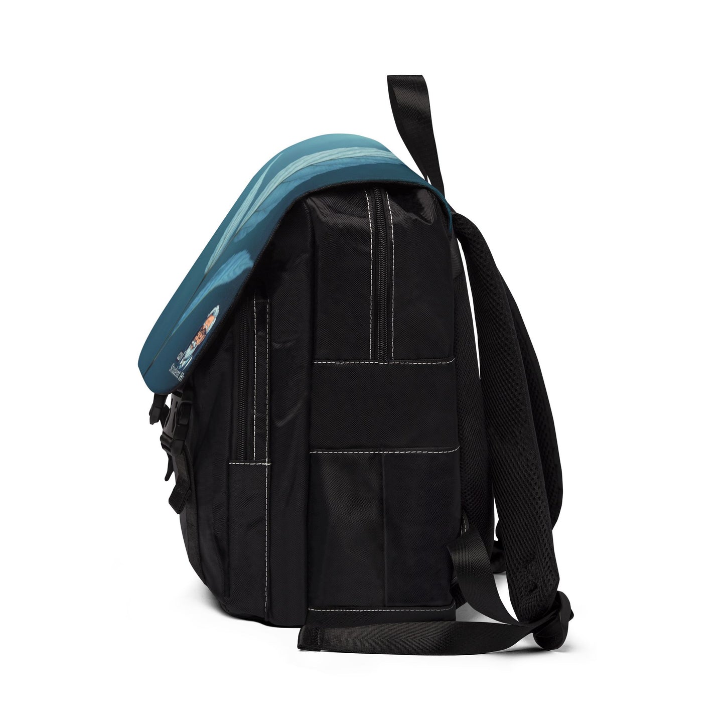 Unisex Casual Flap Backpack for Everyday Adventures