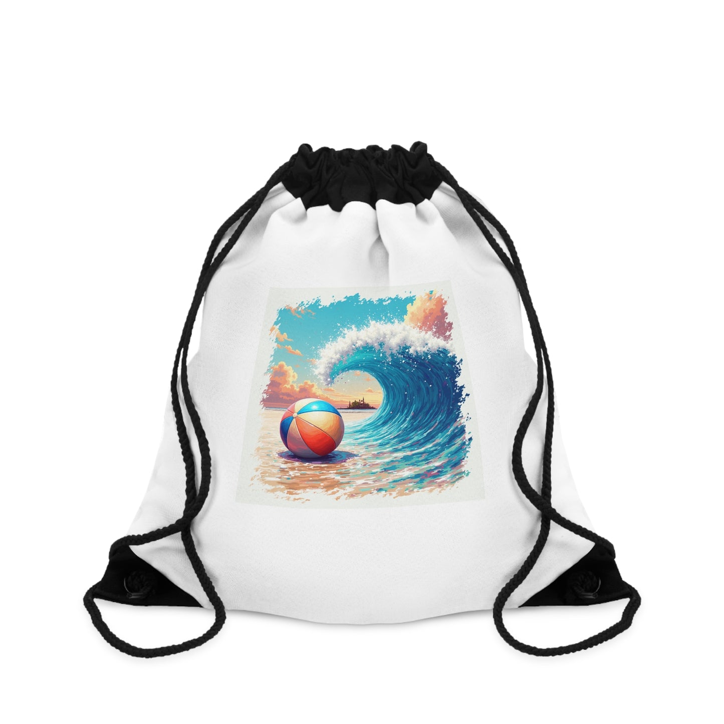 Trendy Drawstring Bag for Gym, Beach & Everyday Adventures