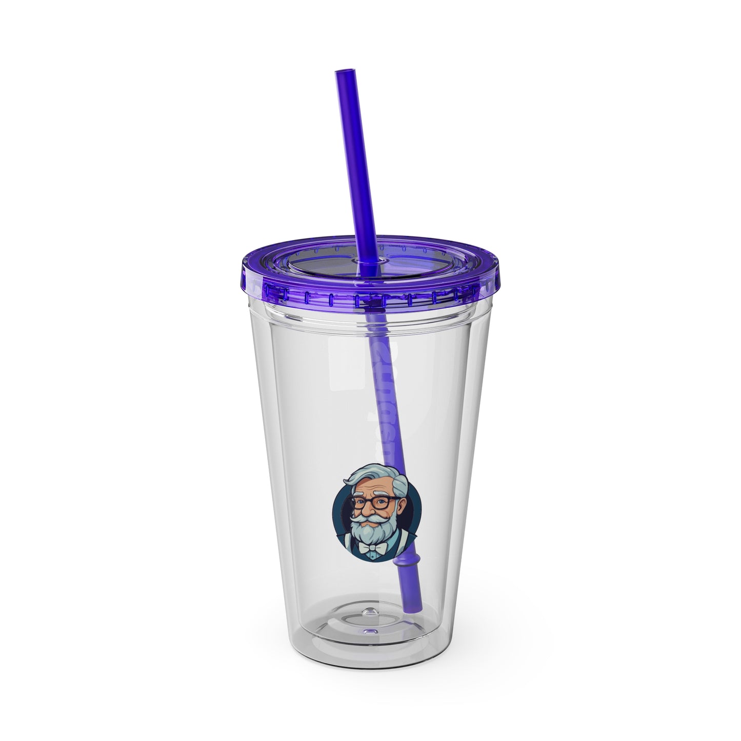 Aesthetic Insulated Tumbler with Straw – 16oz Travel Cup for Trendy Sipping