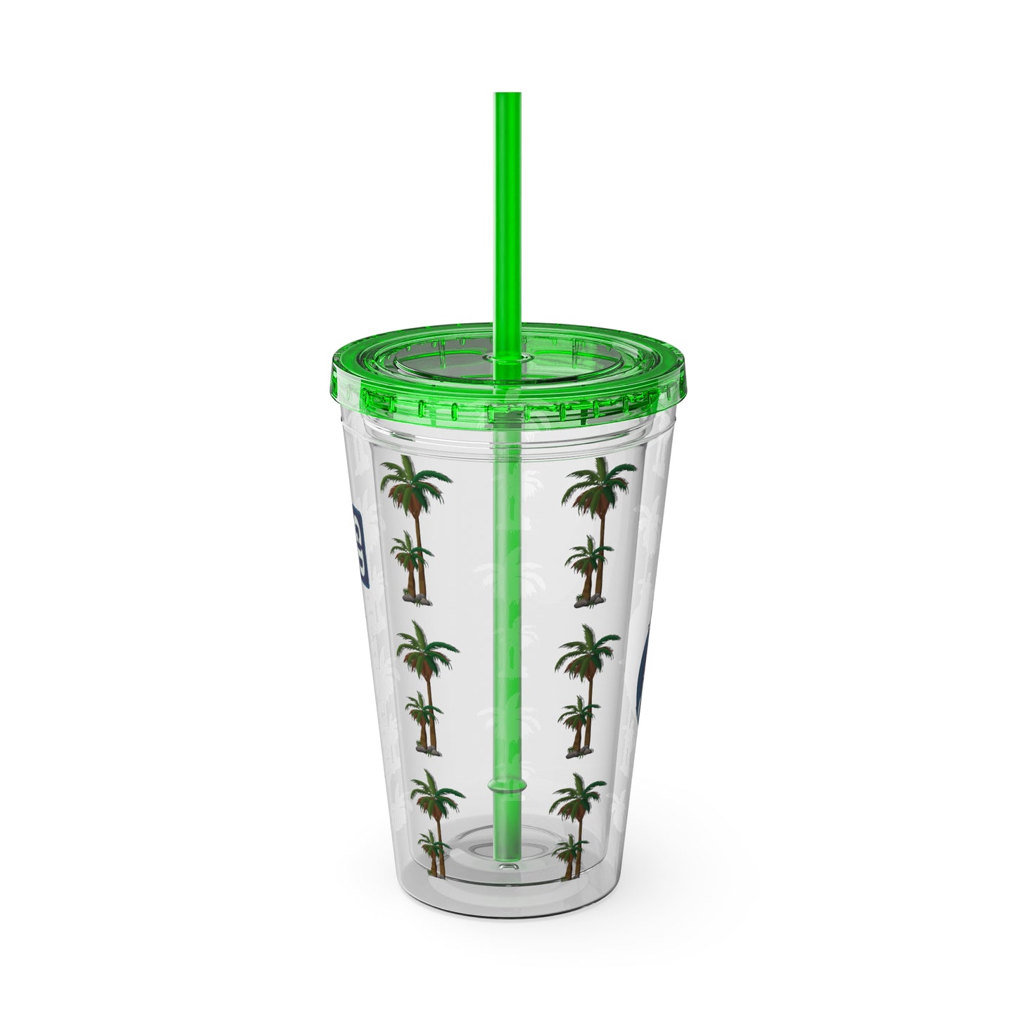 Aesthetic Insulated Tumbler with Straw – 16oz Travel Cup for Trendy Sipping