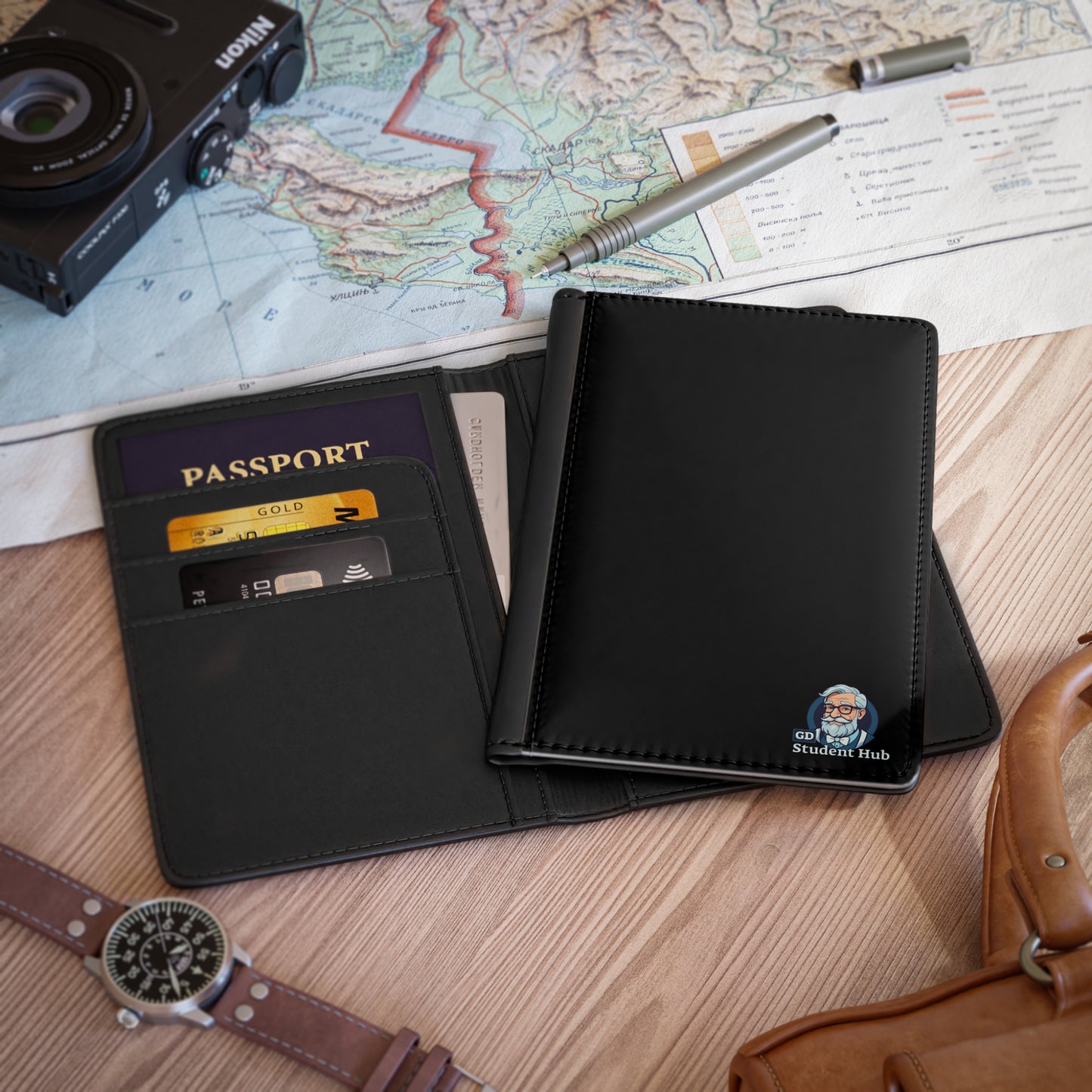 Jetsetter's Essential: Custom Passport Cover