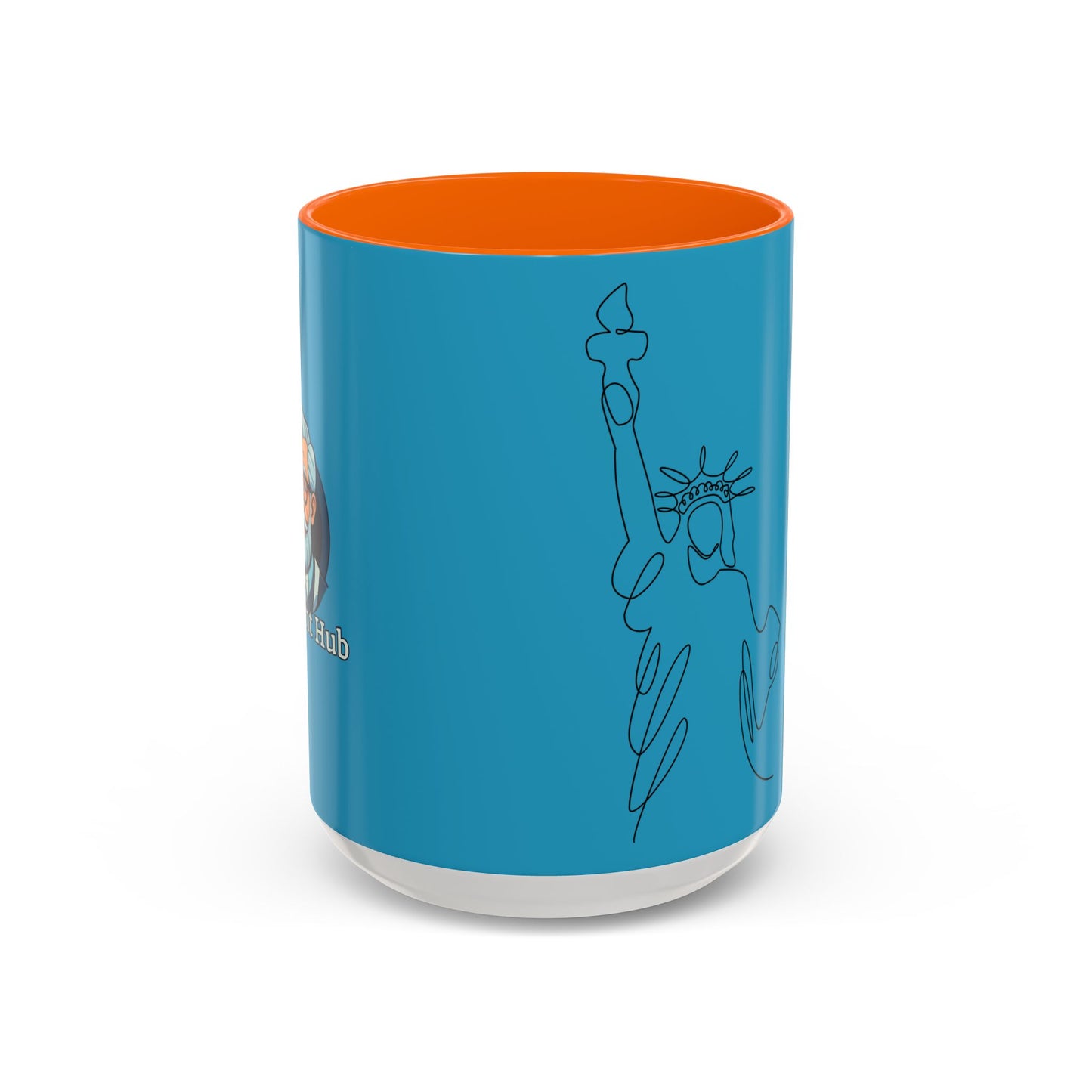 Pop of Color: Accent Coffee Mug (11oz, 15oz)