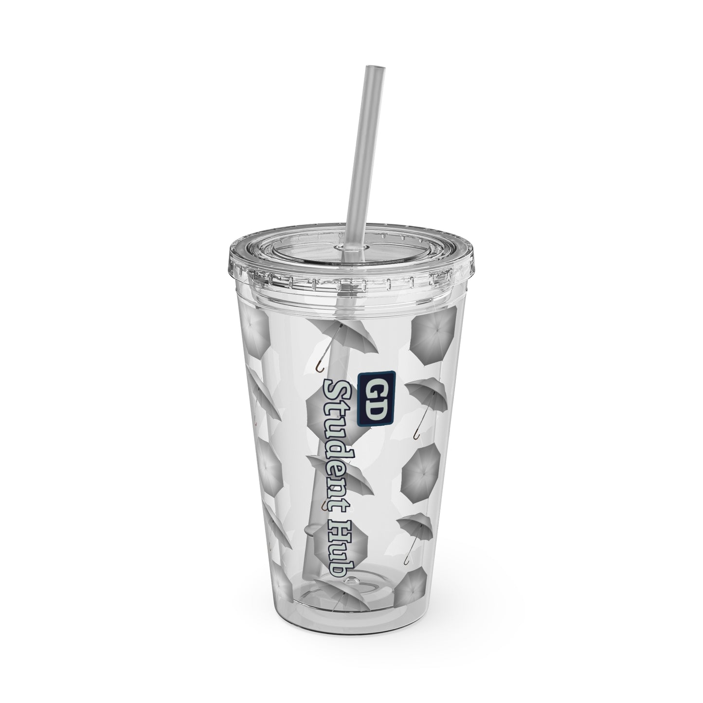 Aesthetic Insulated Tumbler with Straw – 16oz Travel Cup for Trendy Sipping