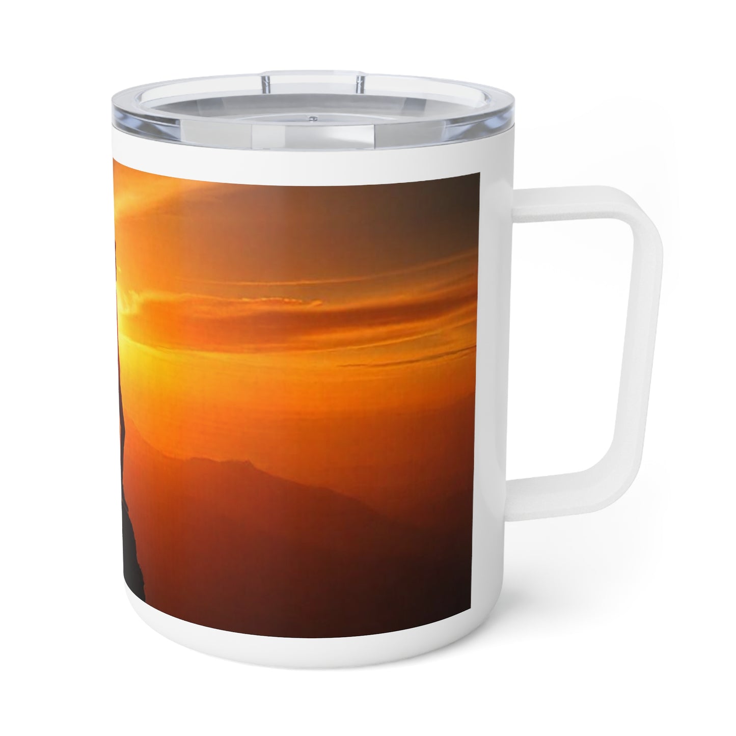 Adventure-Ready: Custom Insulated Coffee Mug (10oz)