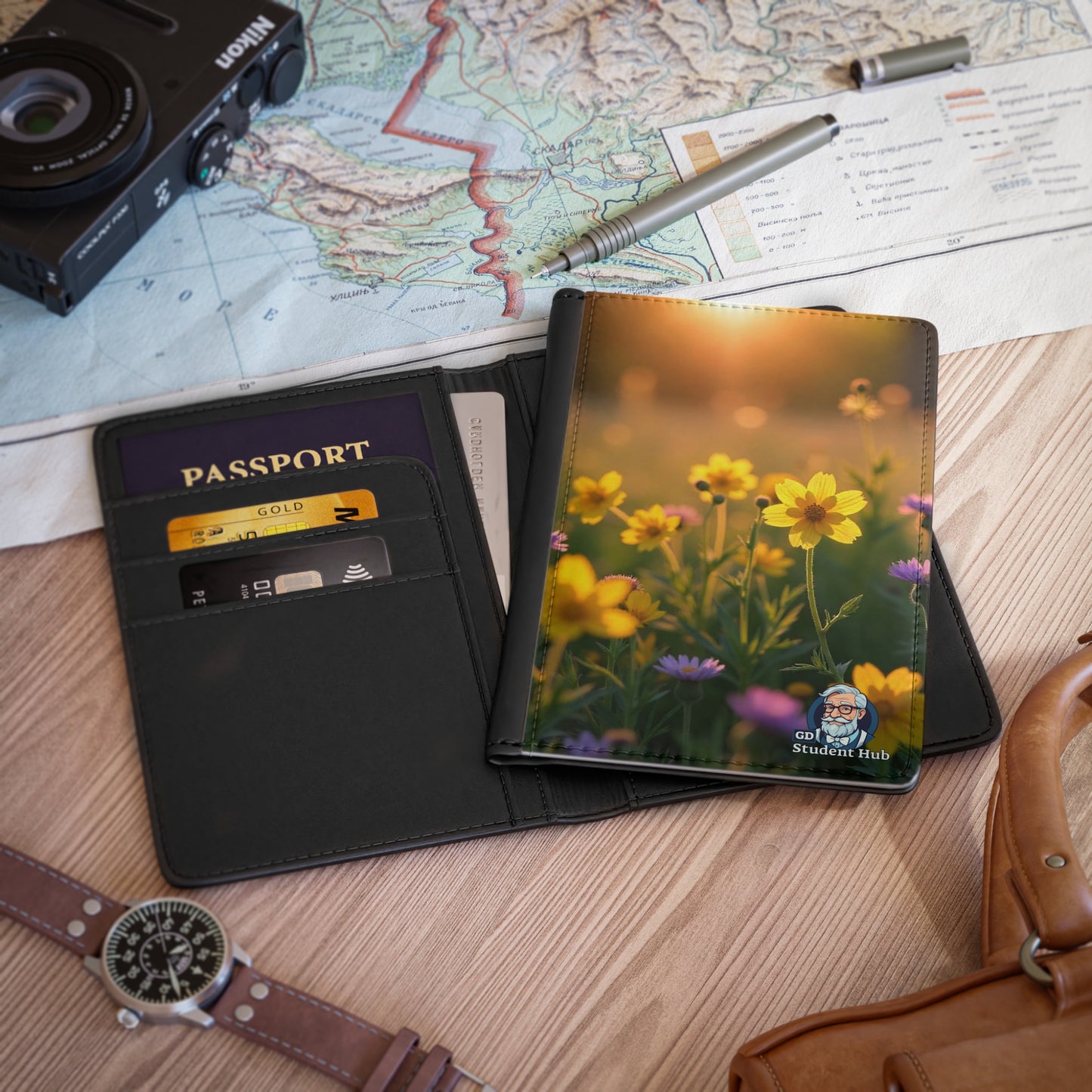 Jetsetter's Essential: Custom Passport Cover