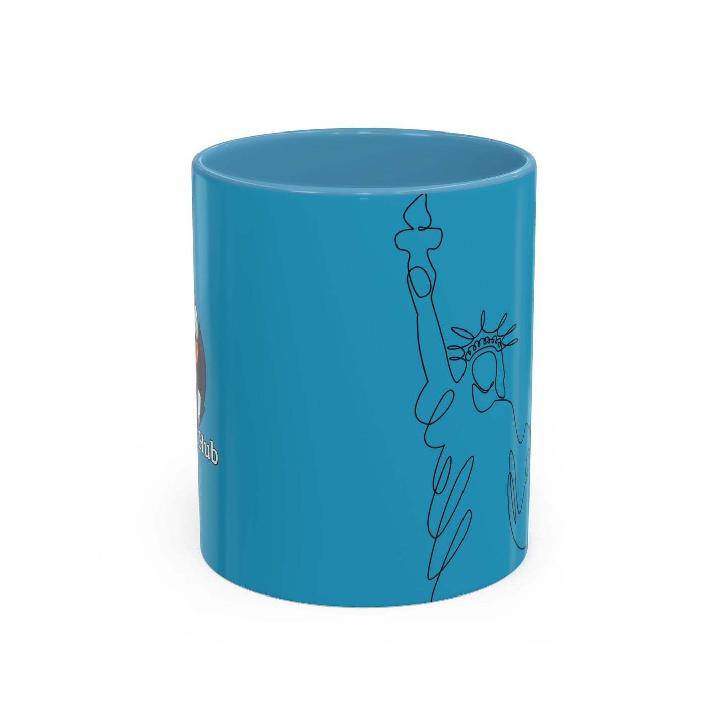 Pop of Color: Accent Coffee Mug (11oz, 15oz)