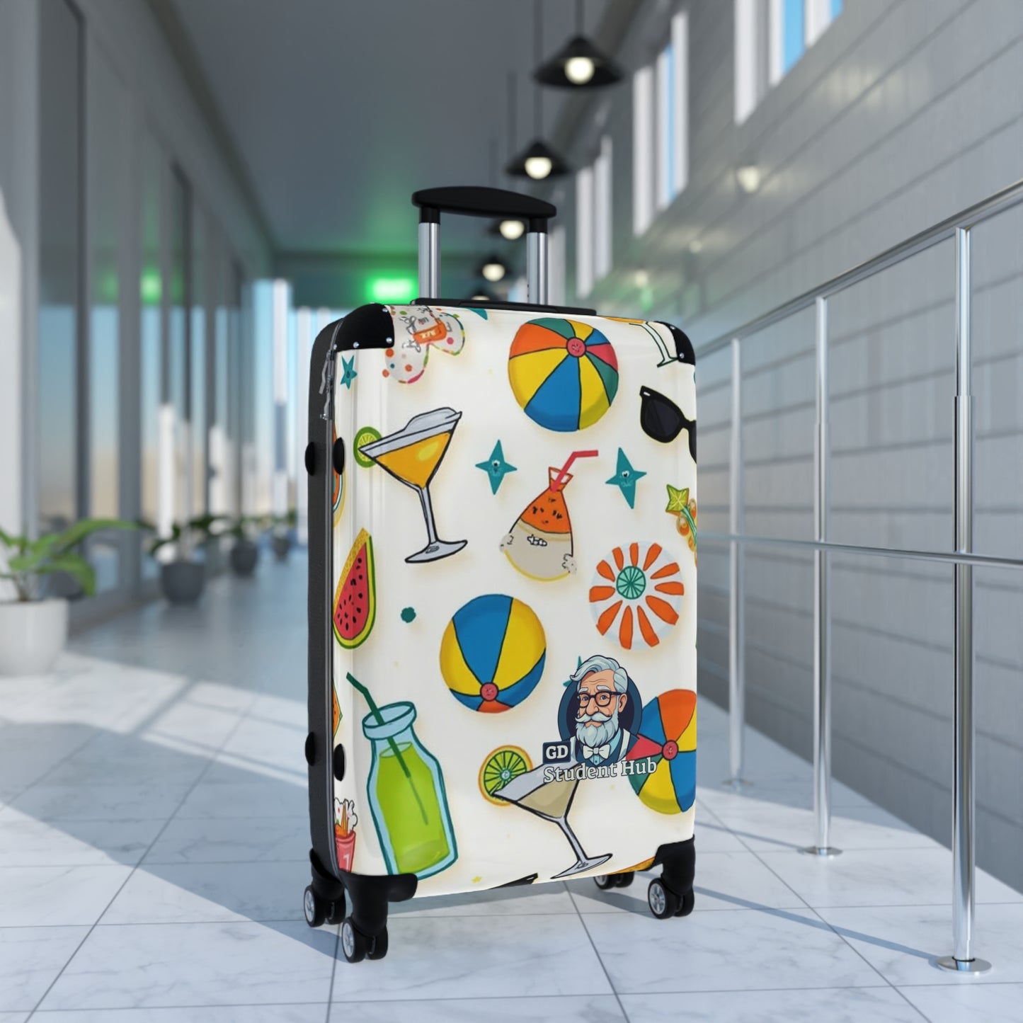 Travel in Style: Custom Hard-Shell Suitcase