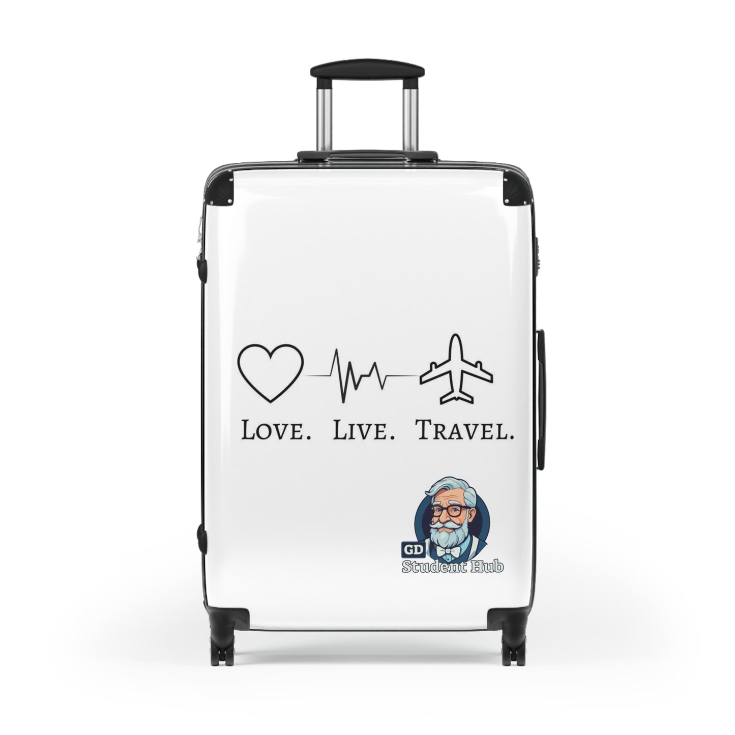 Travel in Style: Custom Hard-Shell Suitcase