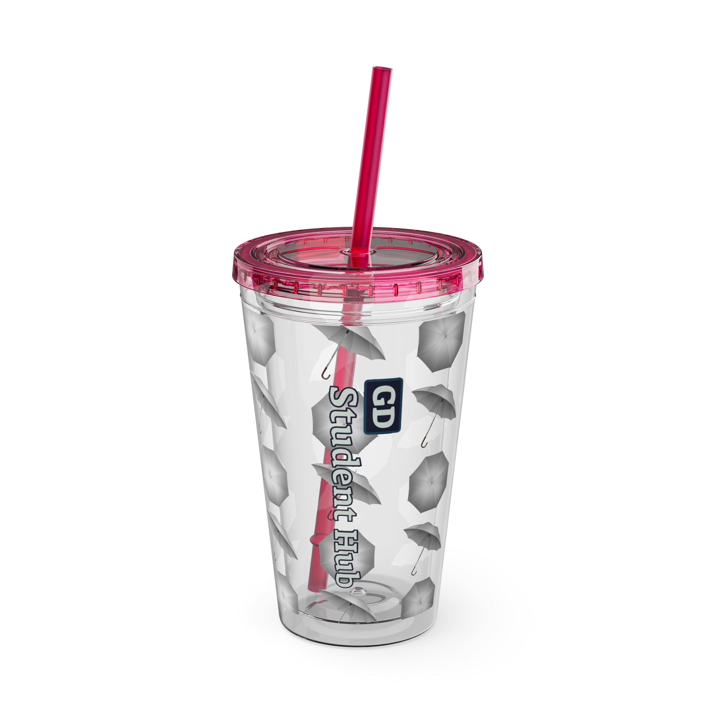 Aesthetic Insulated Tumbler with Straw – 16oz Travel Cup for Trendy Sipping