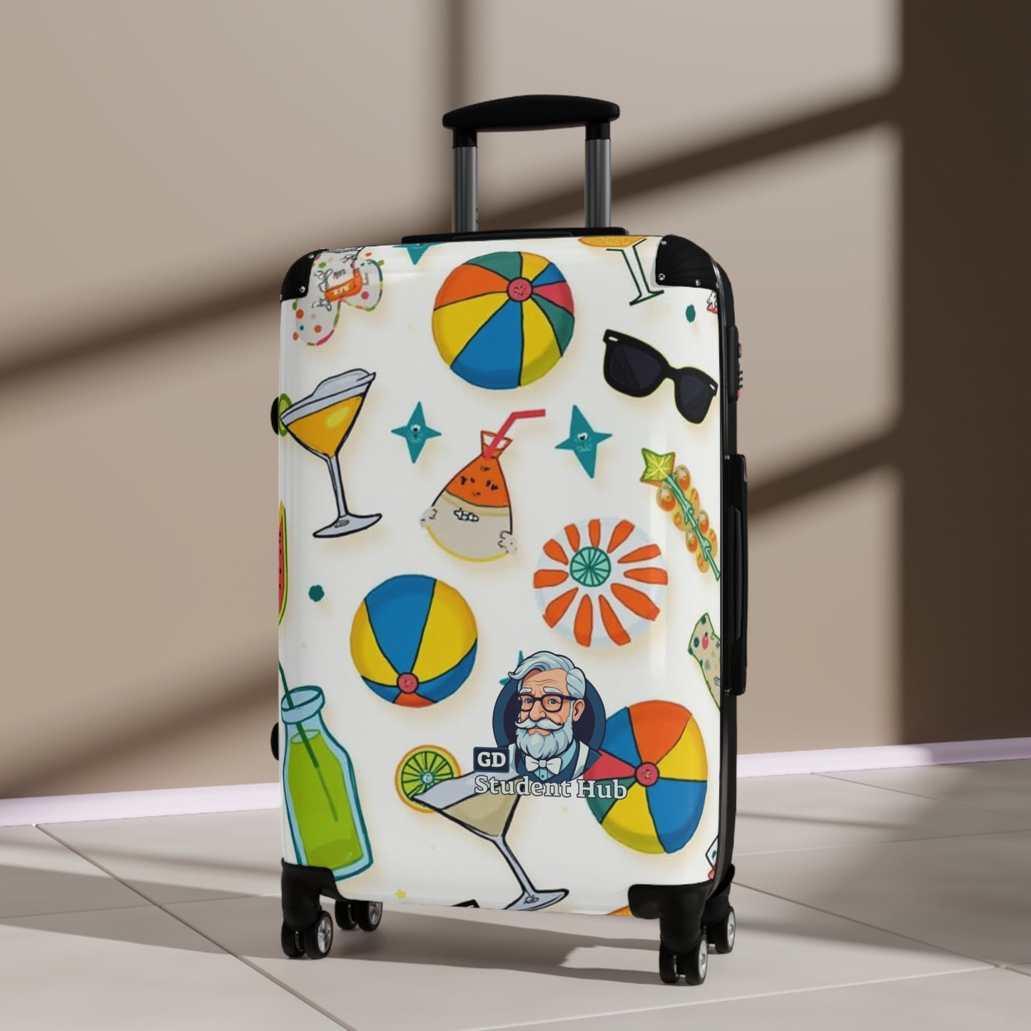 Travel in Style: Custom Hard-Shell Suitcase
