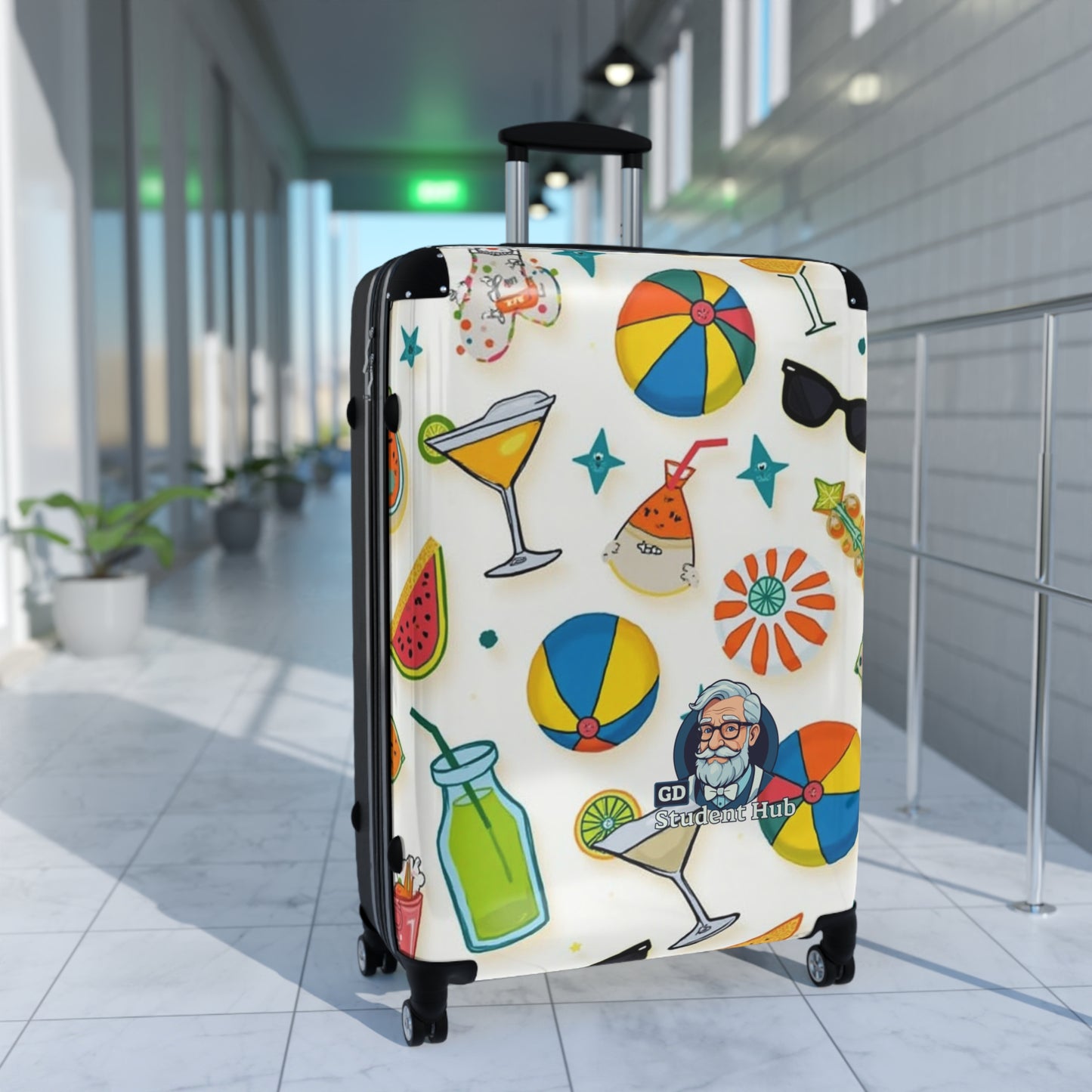Travel in Style: Custom Hard-Shell Suitcase