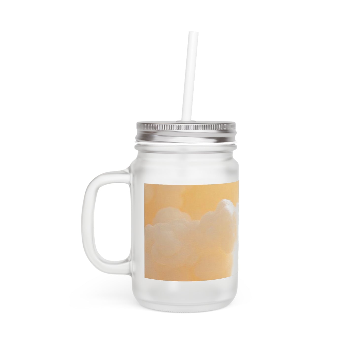 Chill Sips: Custom Frosted Mason Jar (12oz)